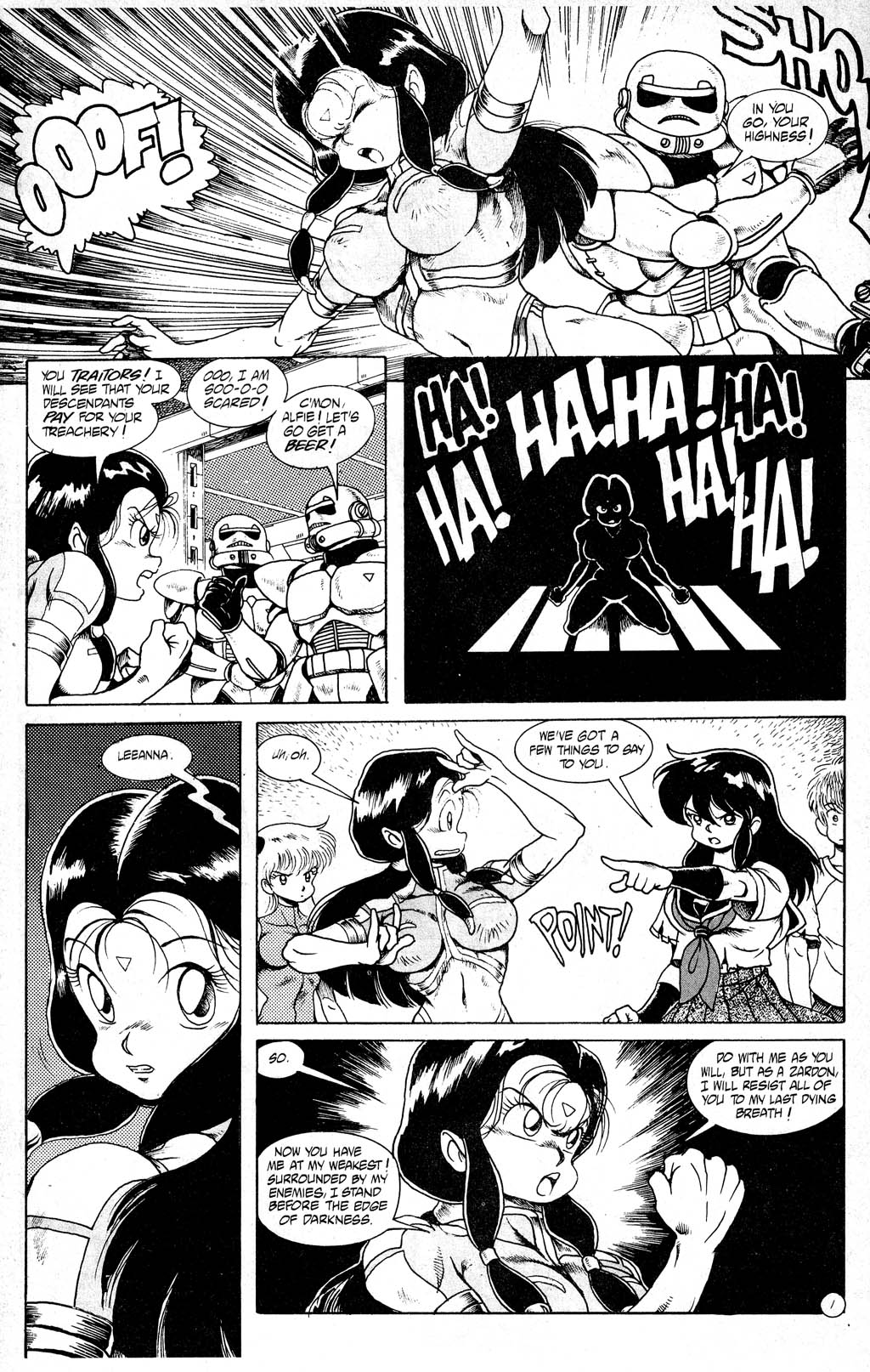 Read online Ninja High School (1986) comic -  Issue #35 - 3
