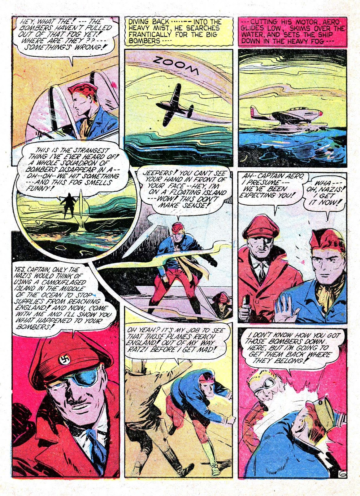 Captain Aero Comics issue 1 - Page 7