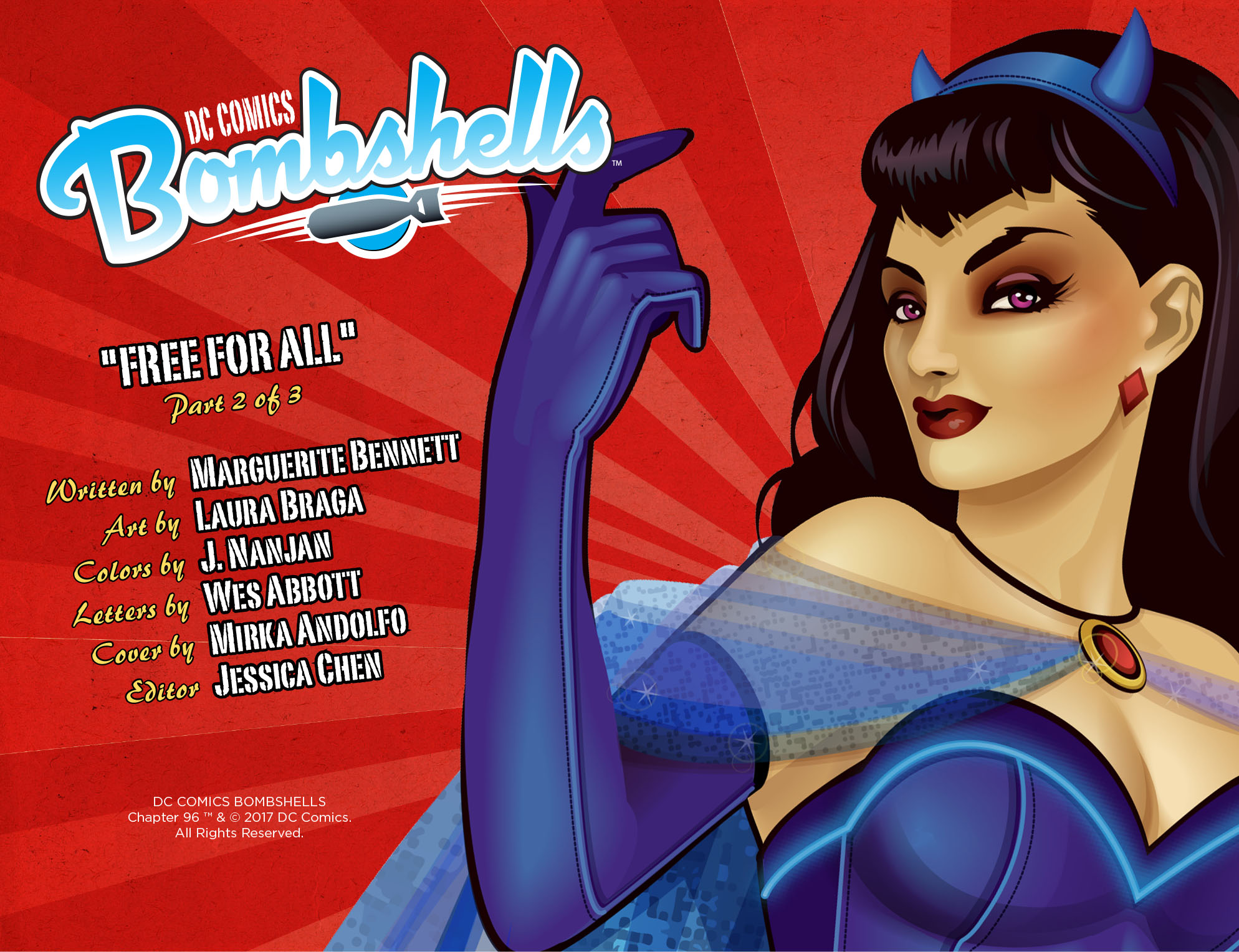 Read online DC Comics: Bombshells comic -  Issue #96 - 3
