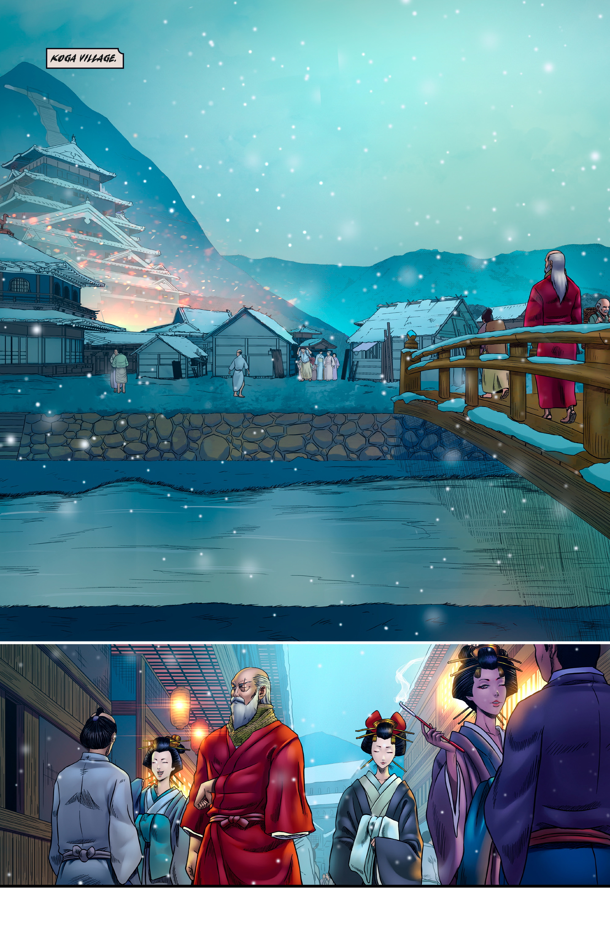 Read online Honor and Curse comic -  Issue #6 - 3