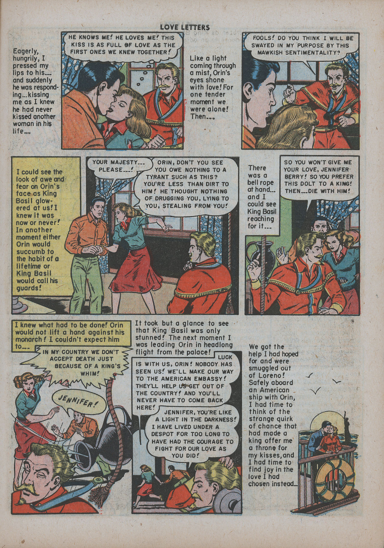 Read online Love Letters comic -  Issue #6 - 11