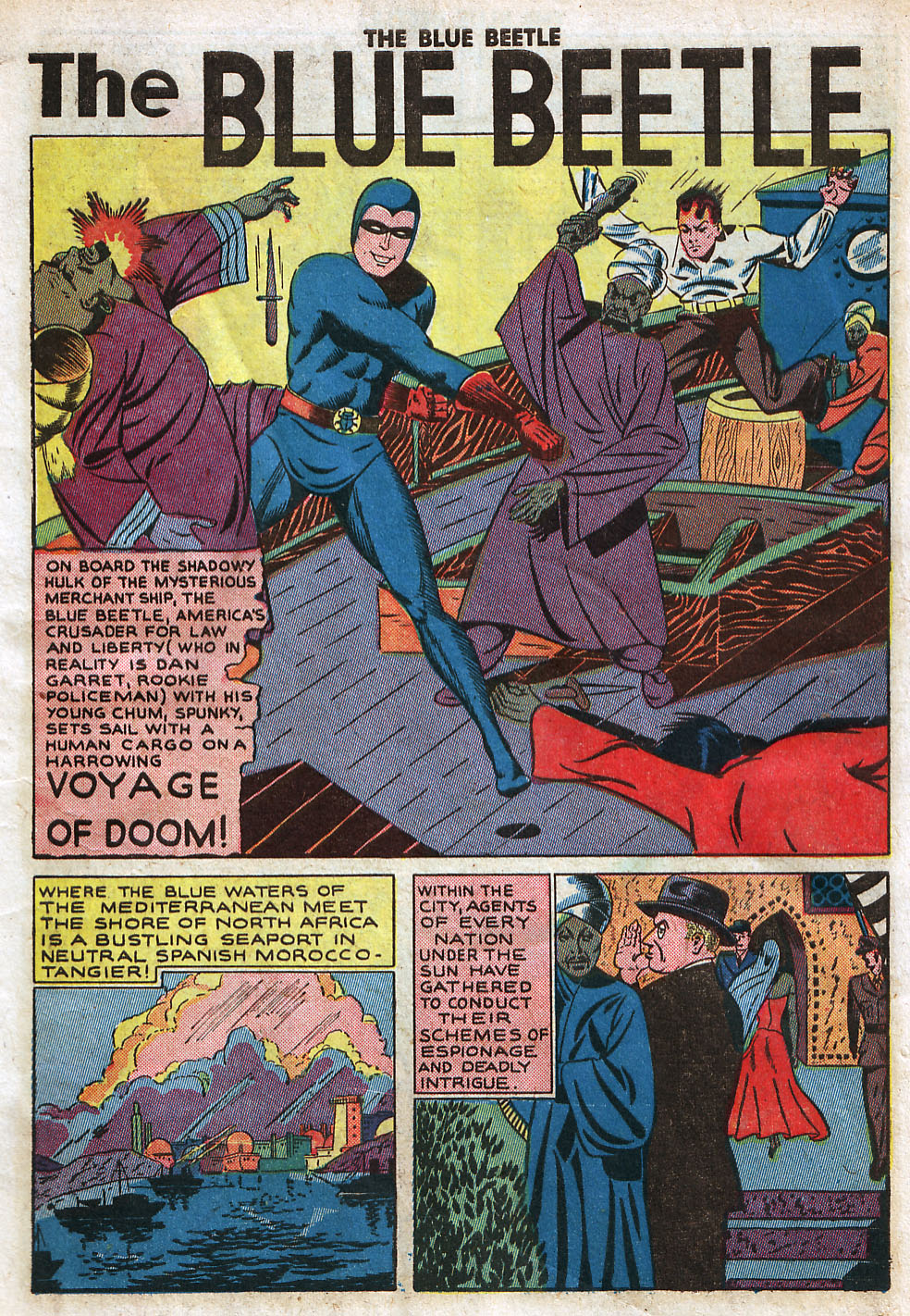 Read online The Blue Beetle comic -  Issue #33 - 3