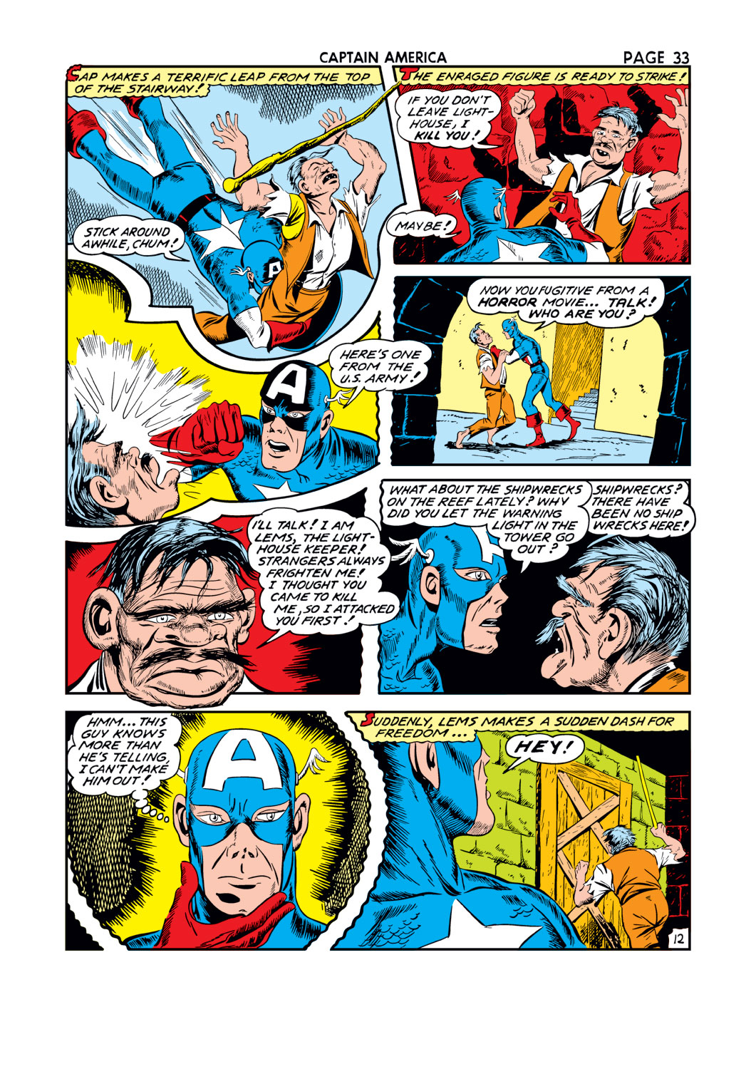 Captain America Comics 13 Page 34