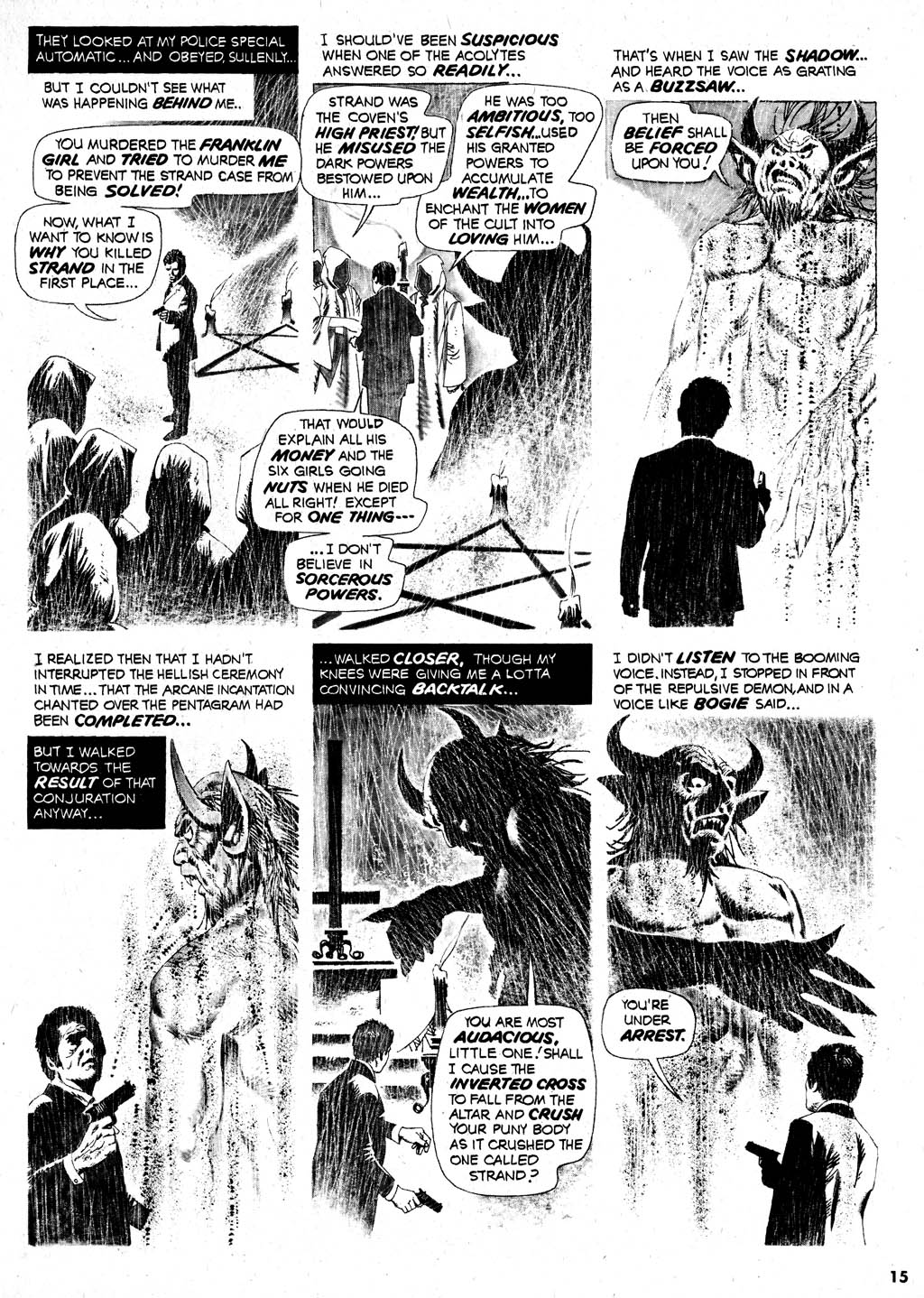 Read online Creepy (1964) comic -  Issue #56 - 15