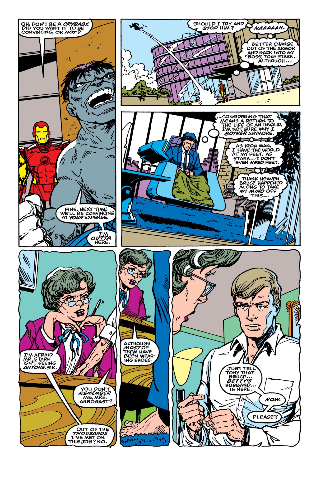 Read online Hulk Visionaries: Peter David comic -  Issue # TPB 4 - 169