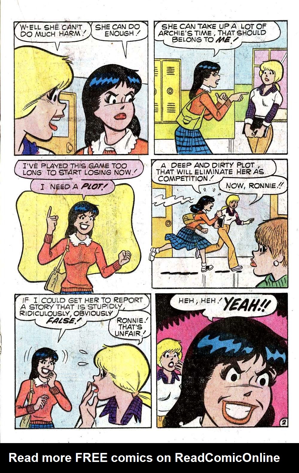 Read online Archie's Girls Betty and Veronica comic -  Issue #266 - 21