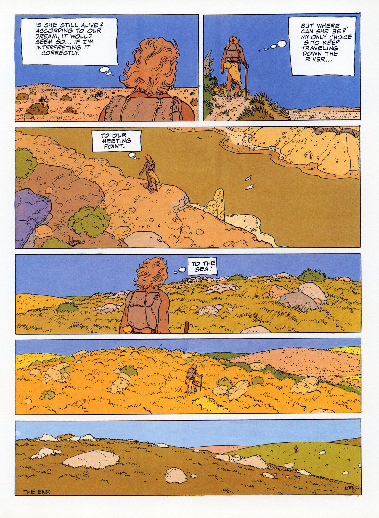 Read online Epic Graphic Novel: Moebius comic -  Issue # TPB 5 - 57
