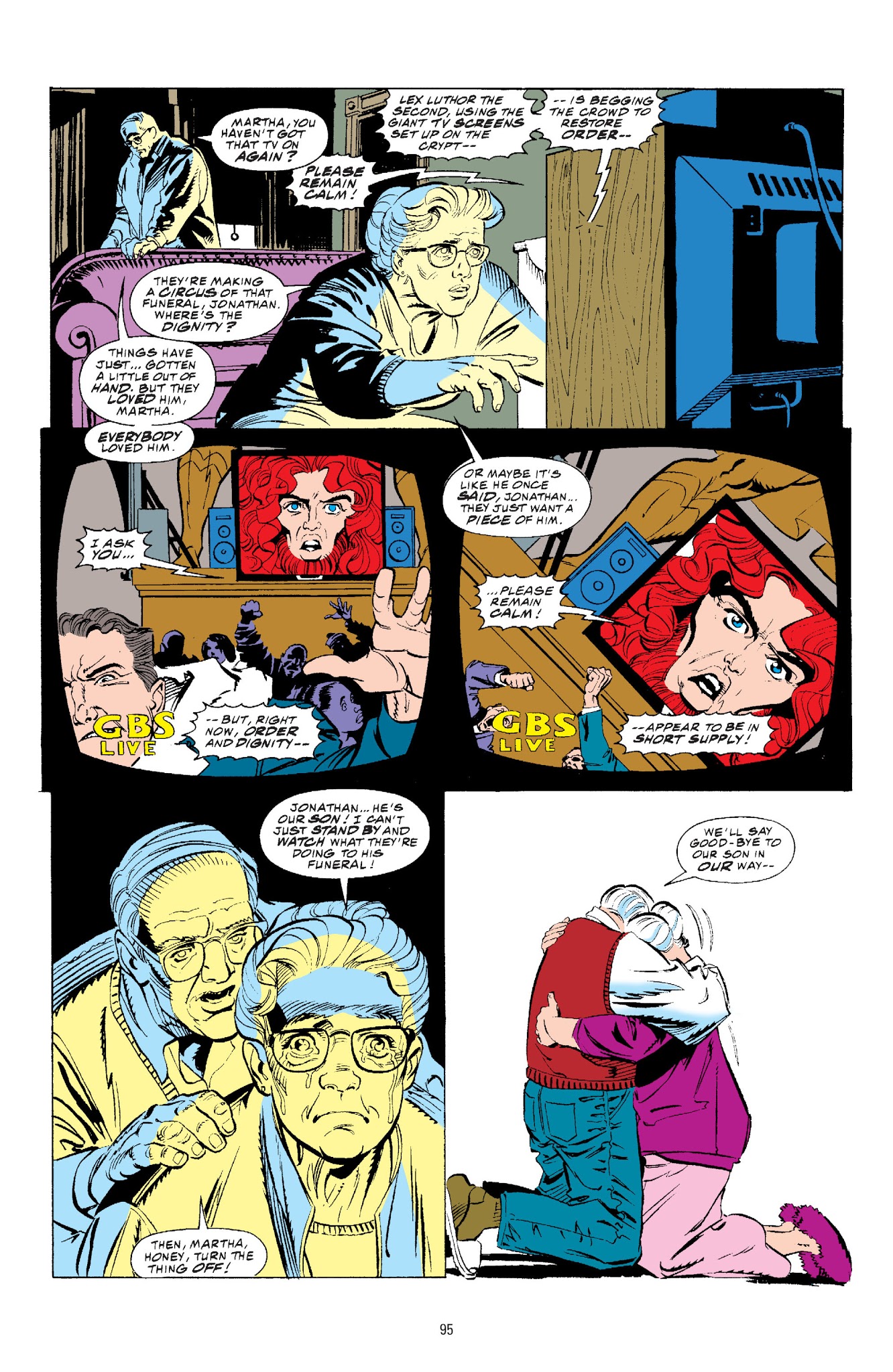 Read online Superman: Funeral For A Friend comic -  Issue # TPB - 88