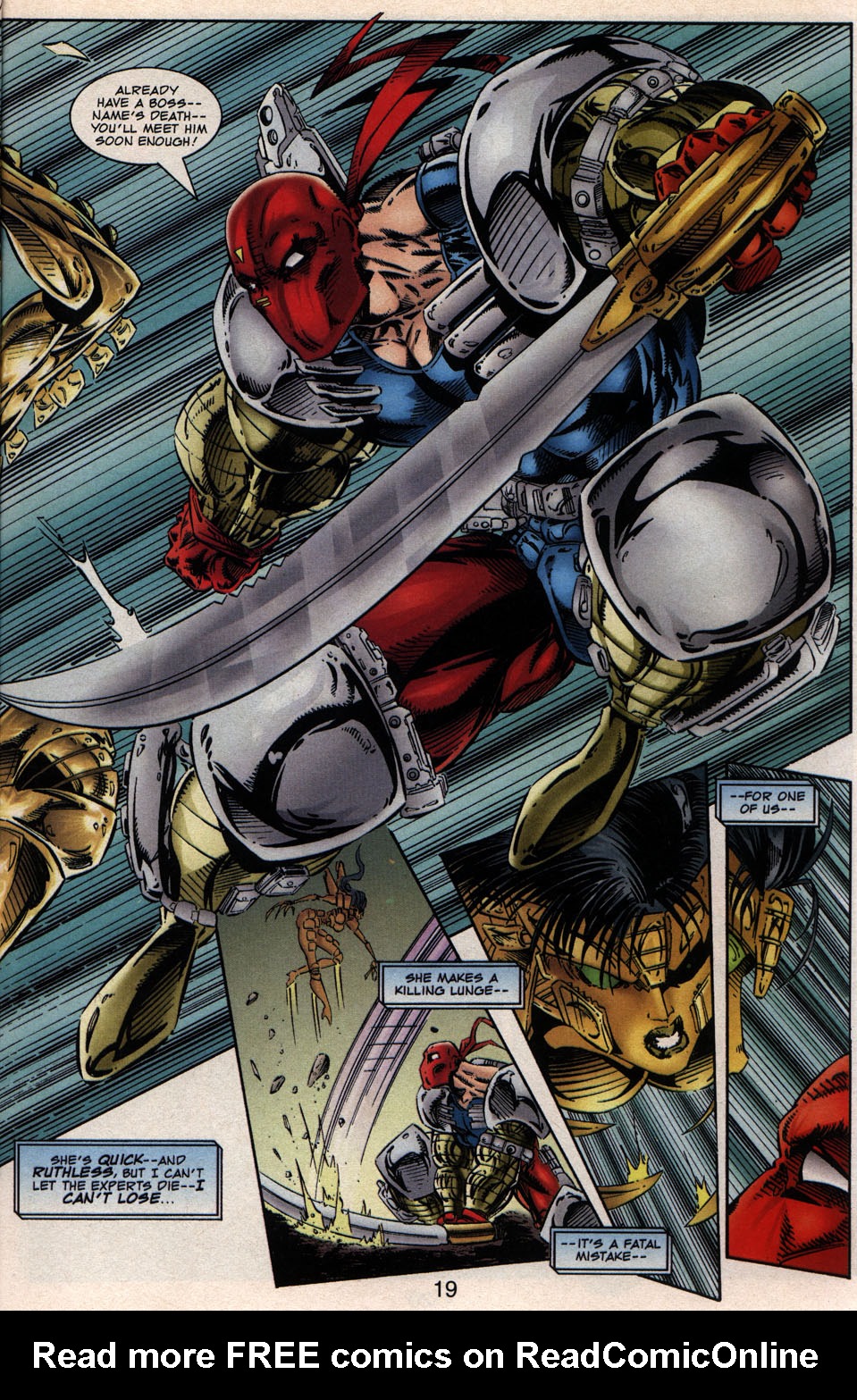 Read online Bloodstrike (1993) comic -  Issue #13 - 26