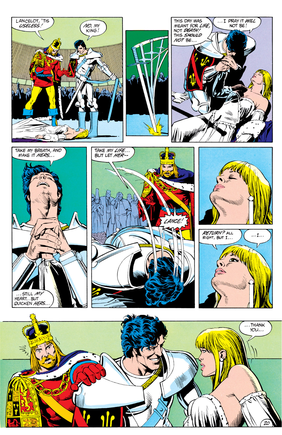 Read online Camelot 3000 comic -  Issue #6 - 22