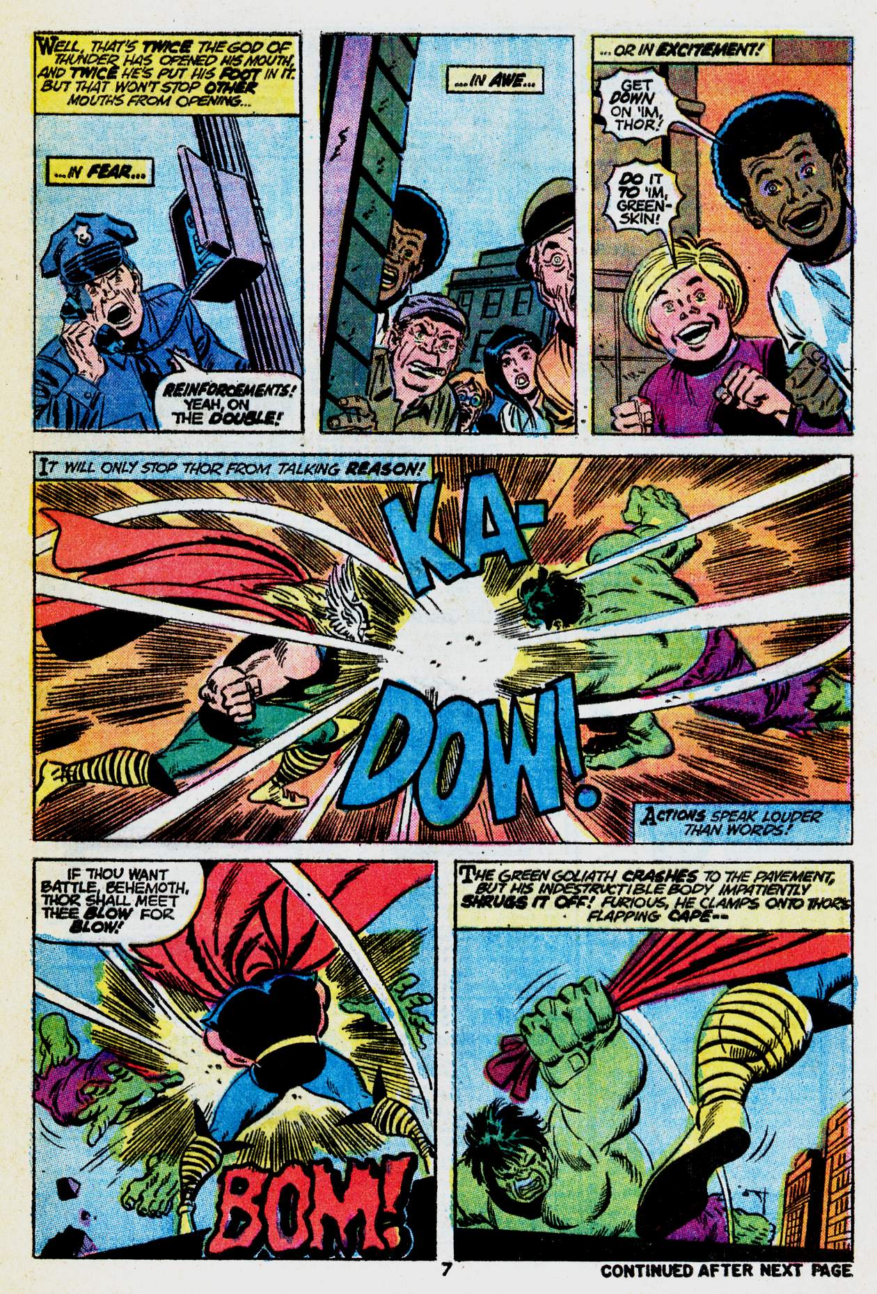 The Defenders (1972) Issue #10 #11 - English 6