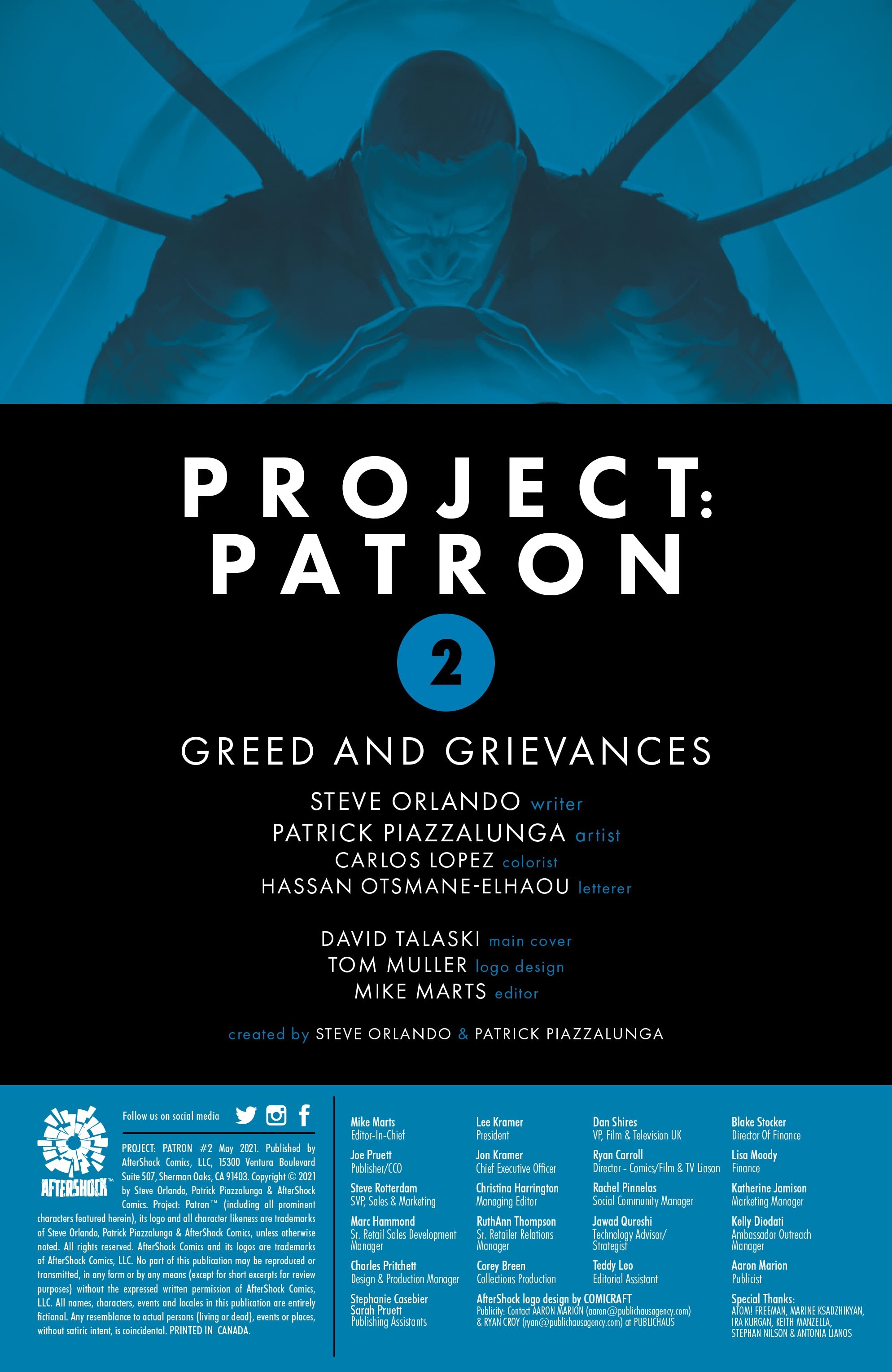 Read online Project Patron comic -  Issue #2 - 2