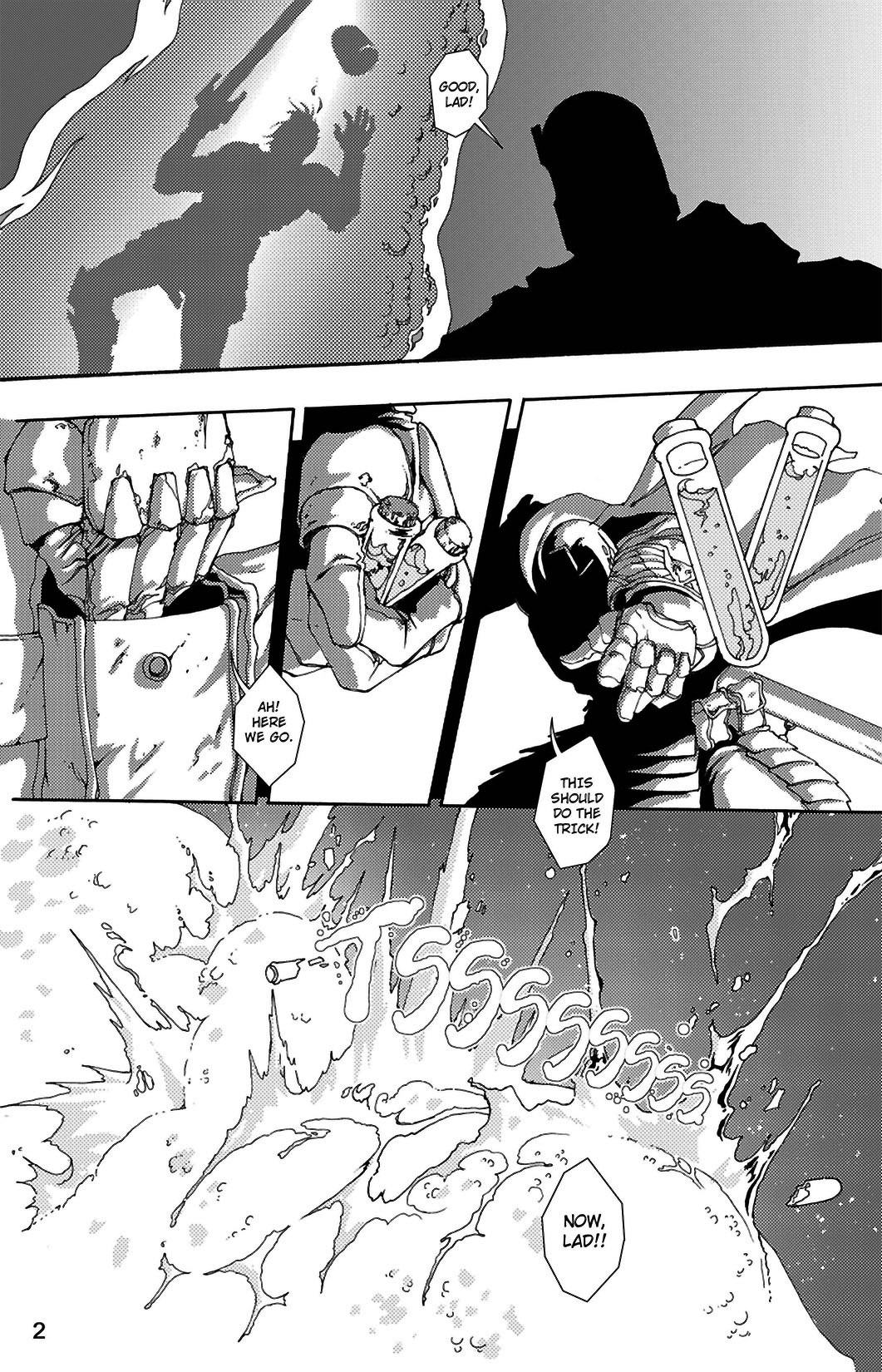 Read online Dragon Arms: Chaos Blade comic -  Issue #4 - 4