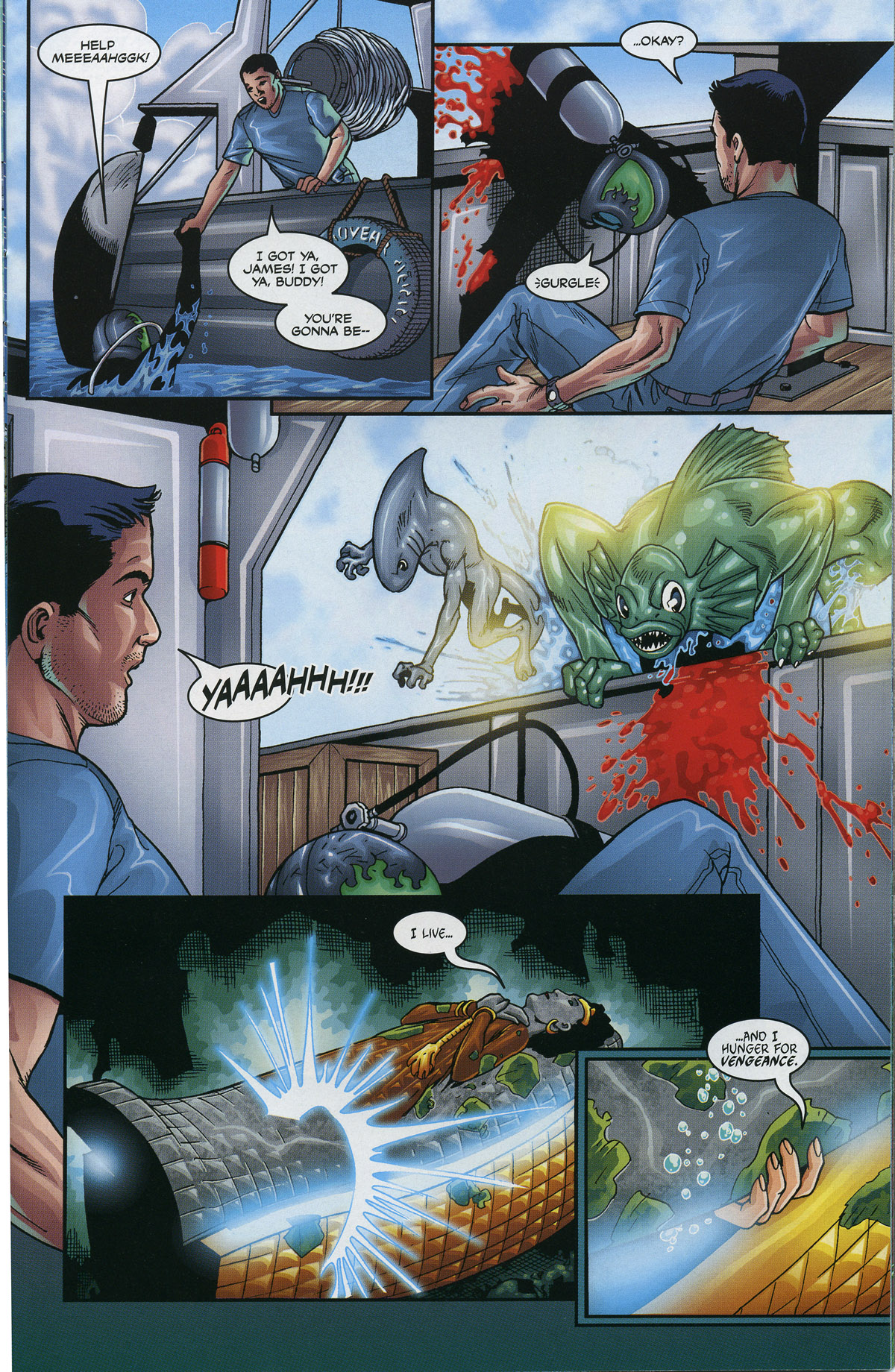 Read online Avengelyne: Dark Depths comic -  Issue #0.5 - 10