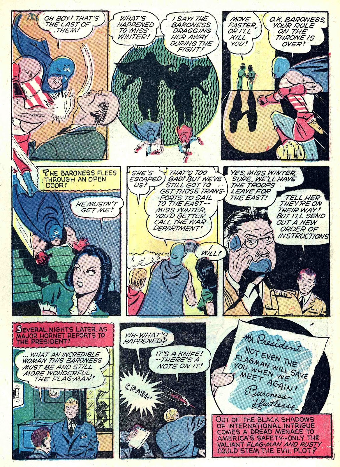 Captain Aero Comics issue 5 - Page 25