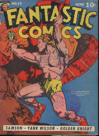 Read online Fantastic Comics comic -  Issue #19 - 1