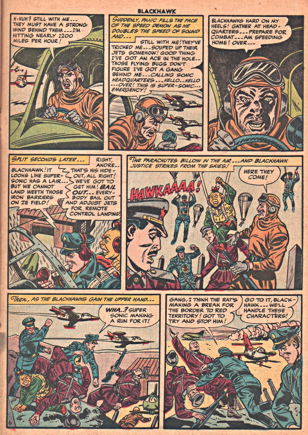 Read online Blackhawk (1957) comic -  Issue #85 - 31