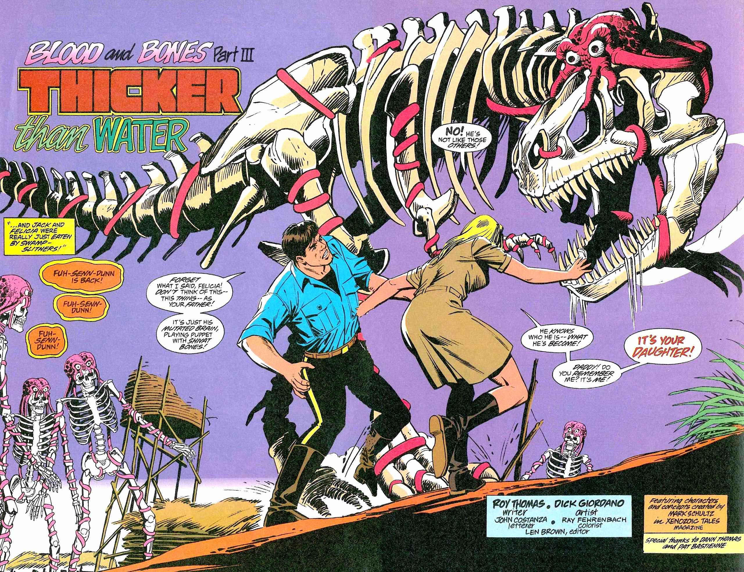 Read online Cadillacs and Dinosaurs comic -  Issue #3 - 4