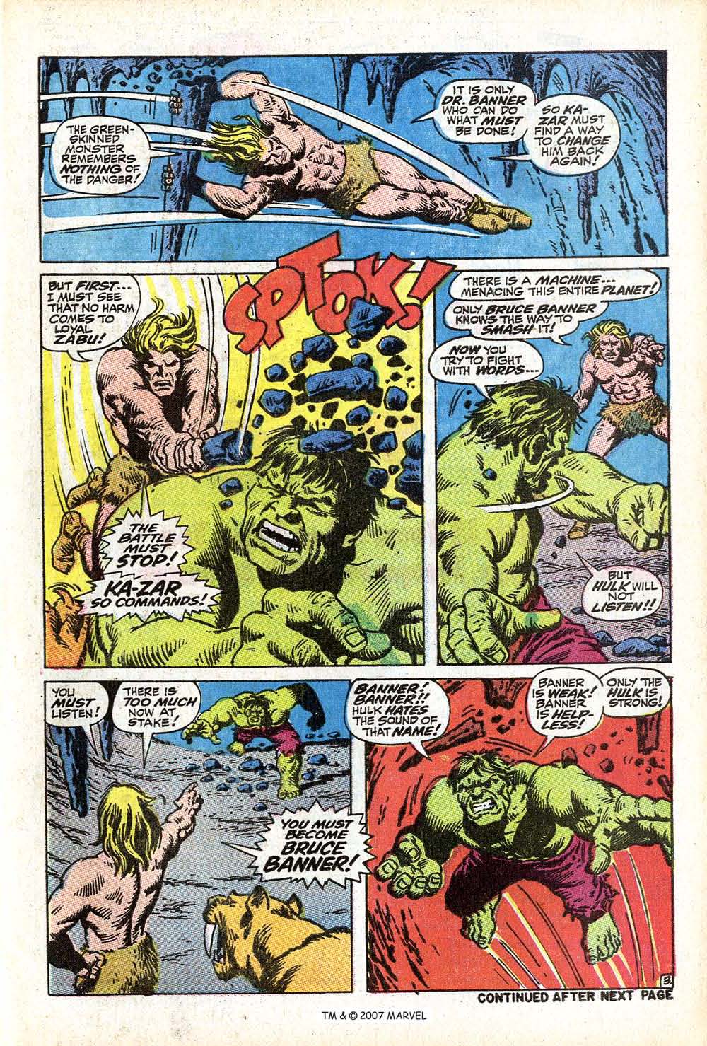 Read online The Incredible Hulk (1968) comic -  Issue #110 - 5