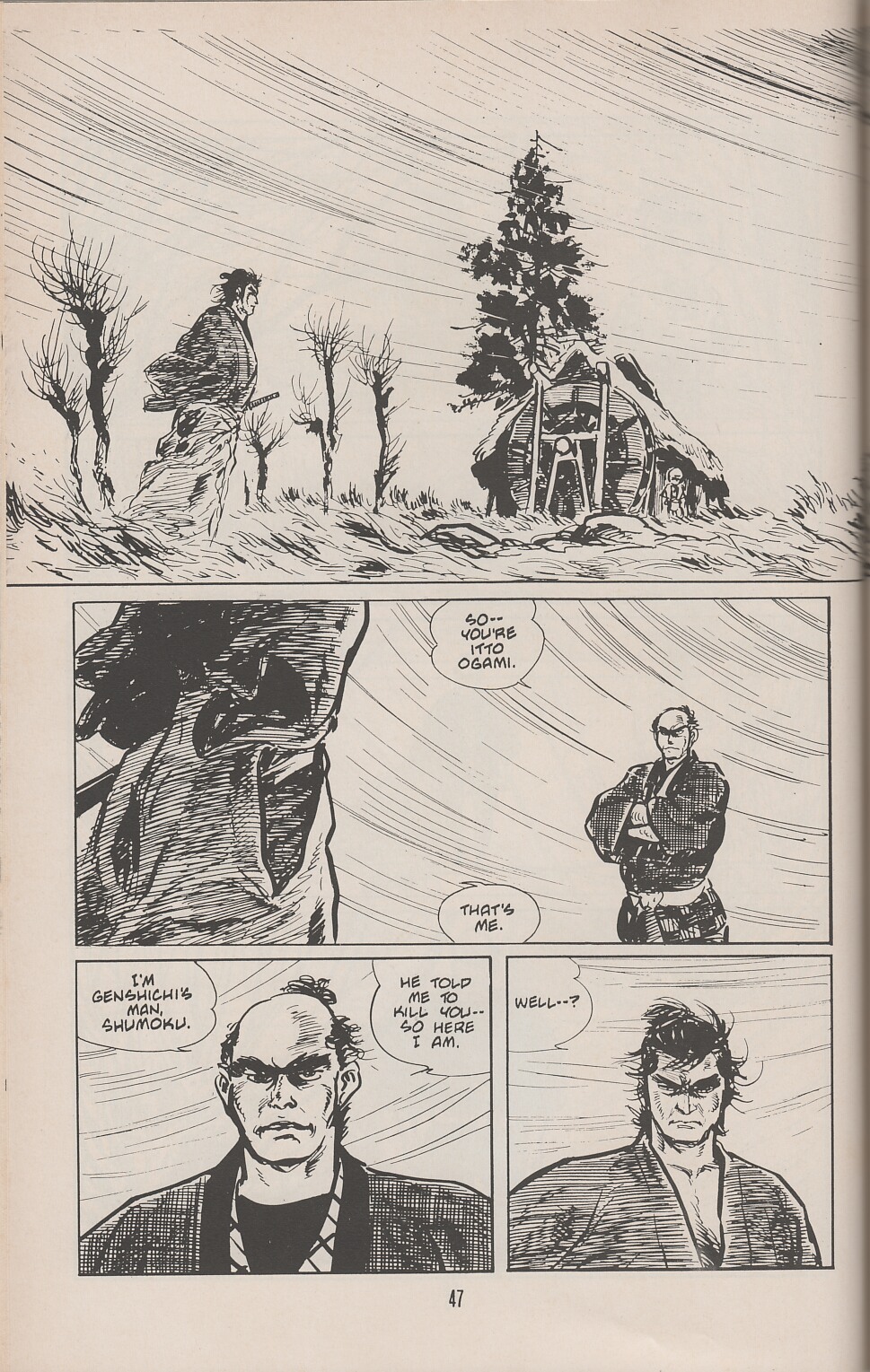 Read online Lone Wolf and Cub comic -  Issue #9 - 54