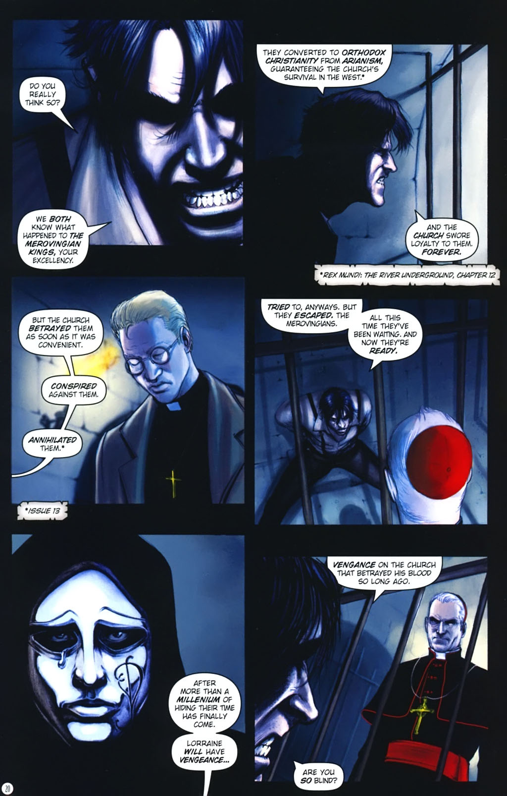 Read online Rex Mundi comic -  Issue #18 - 24