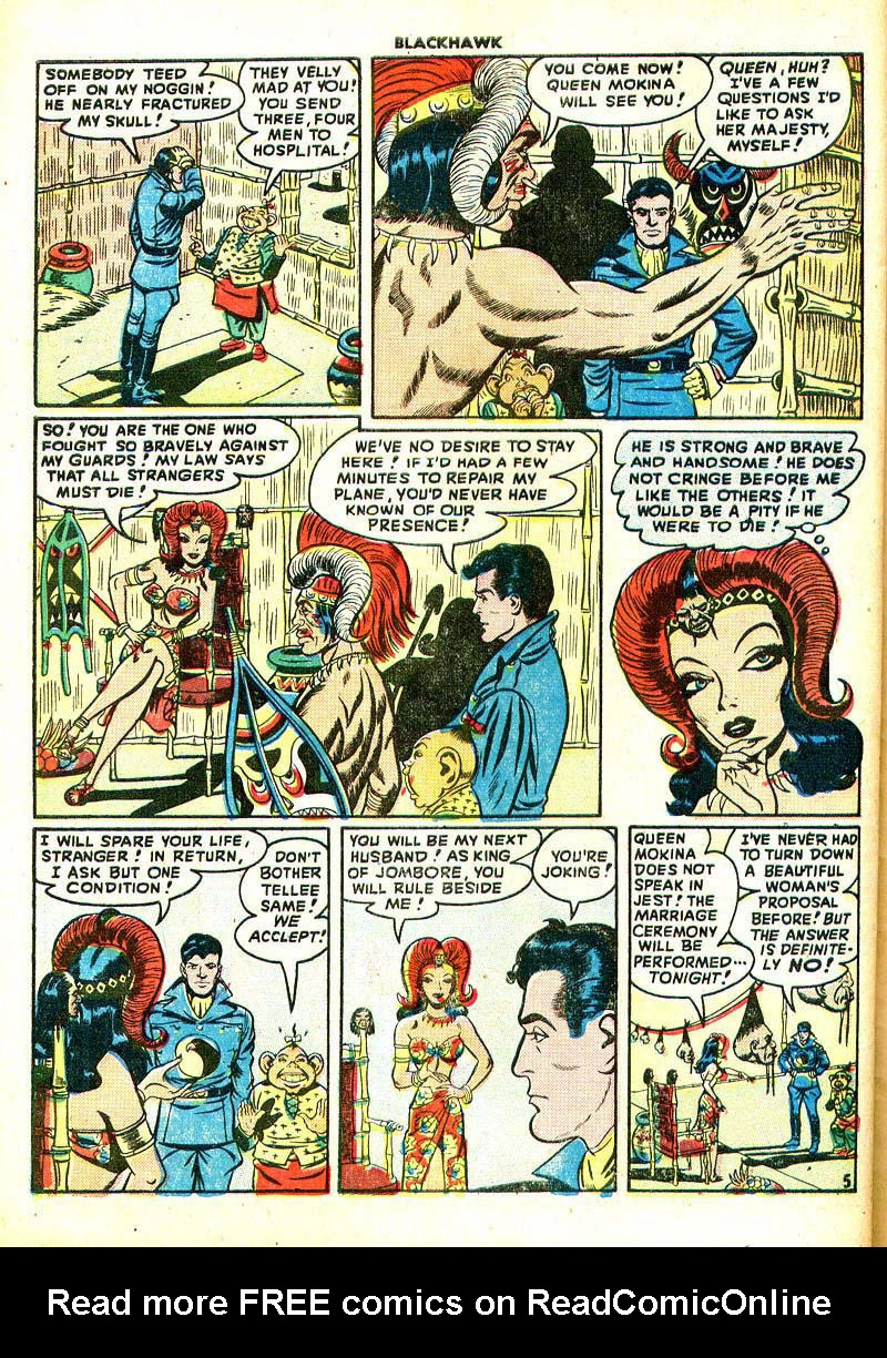 Read online Blackhawk (1957) comic -  Issue #17 - 40