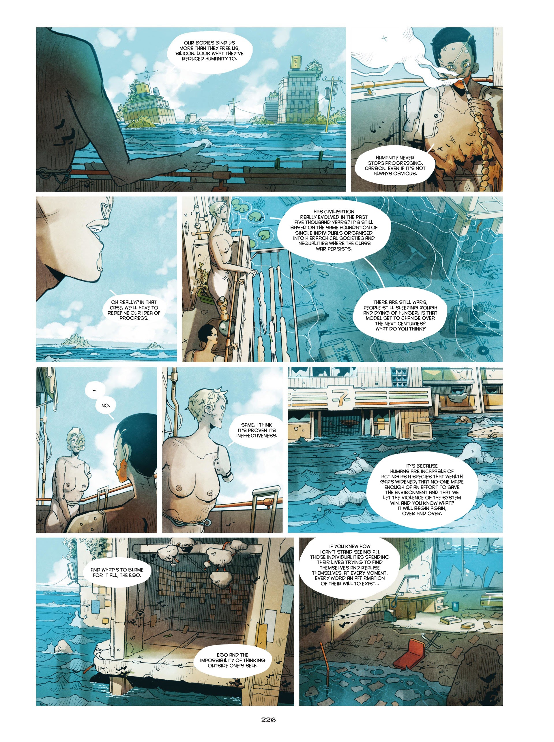 Read online Carbon & Silicon (2020) comic -  Issue # TPB (Part 3) - 26