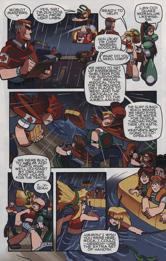Read online Mega Man comic -  Issue #19 - 22