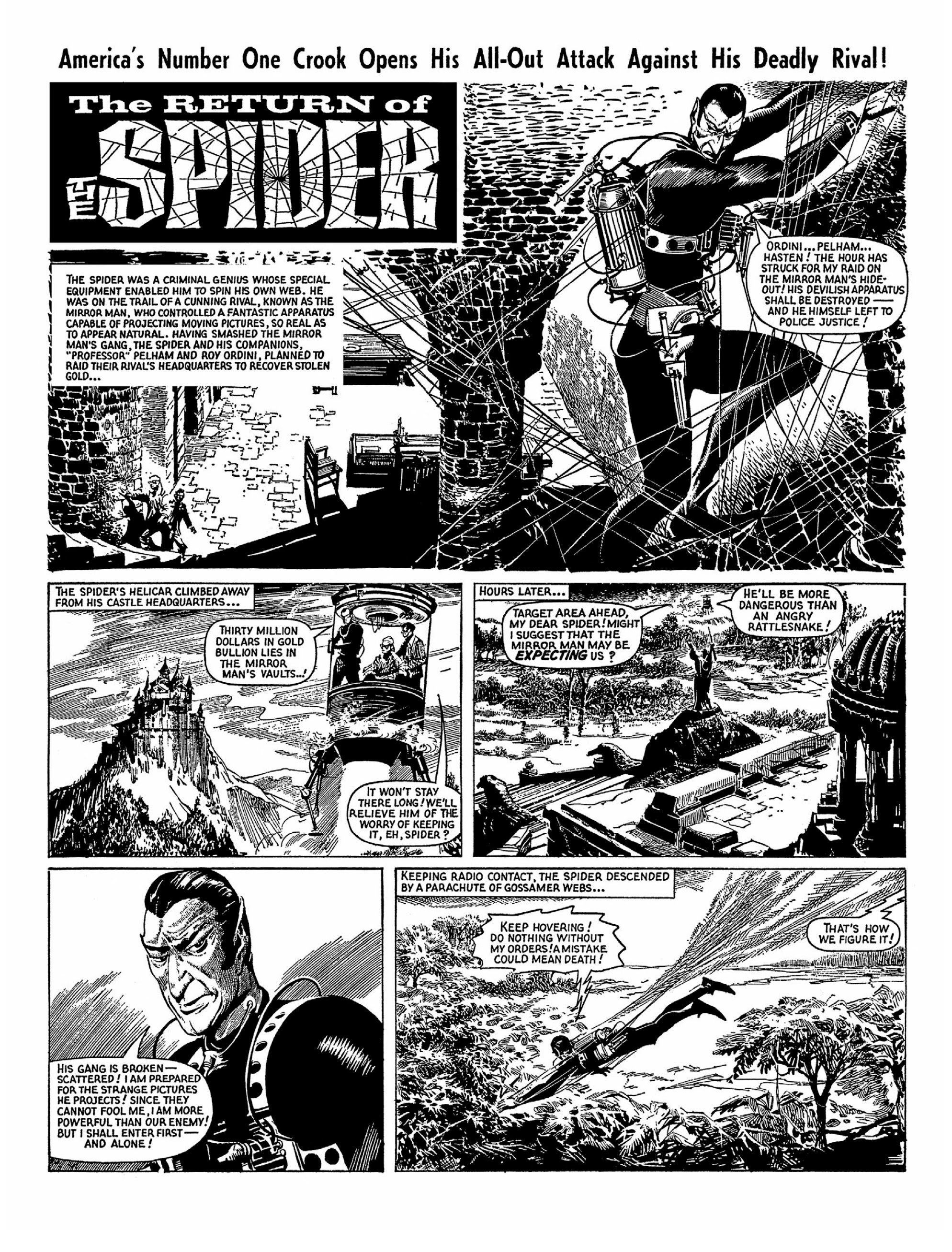 Read online The Spider's Syndicate of Crime comic -  Issue # TPB - 56