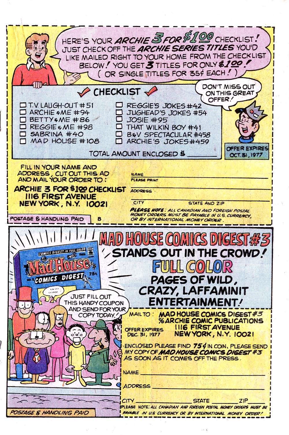 Read online Archie (1960) comic -  Issue #263 - 19