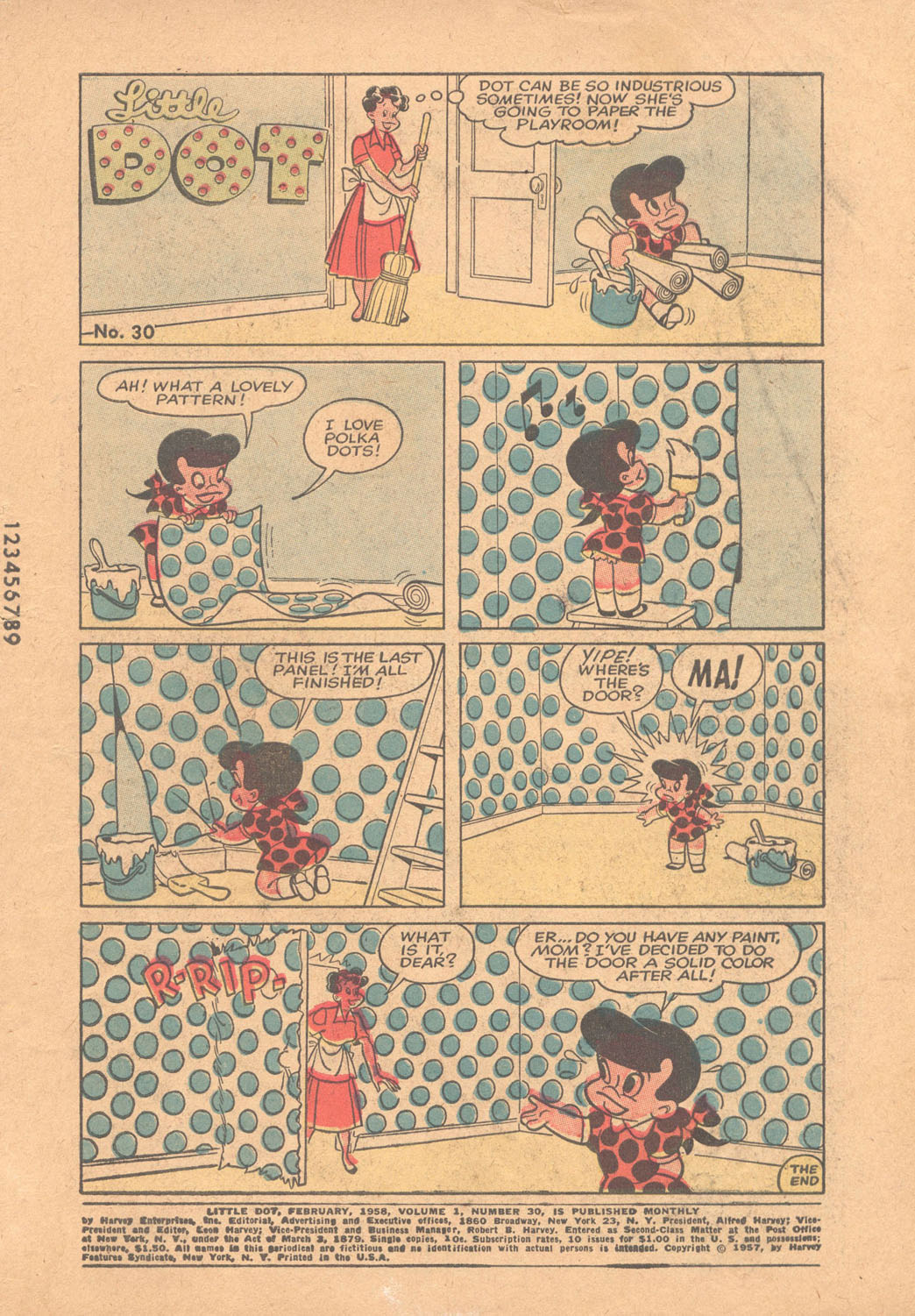Read online Little Dot (1953) comic -  Issue #30 - 3