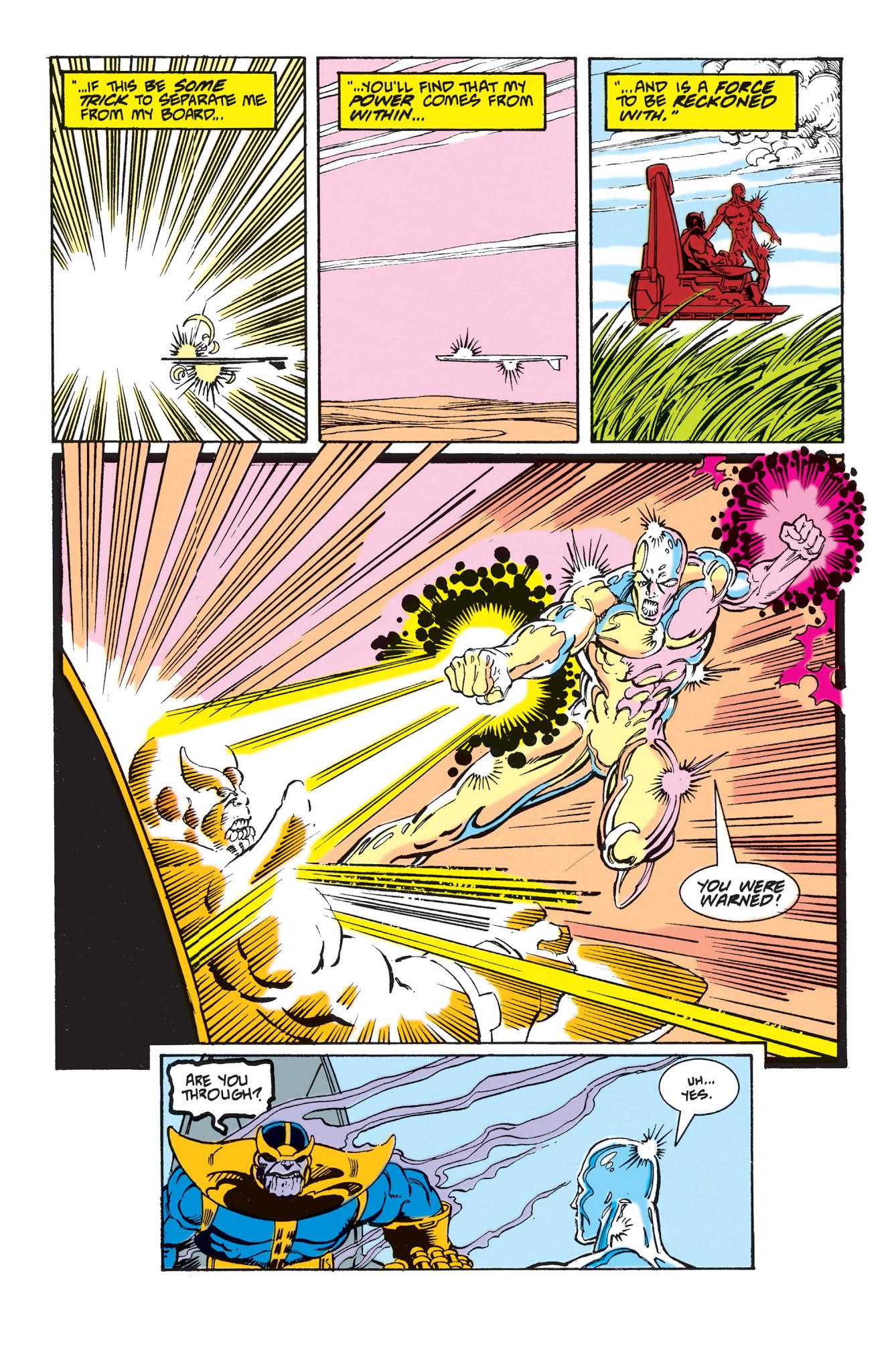 Read online Silver Surfer (1987) comic -  Issue # _TPB Silver Surfer - Rebirth of Thanos (Part 1) - 29