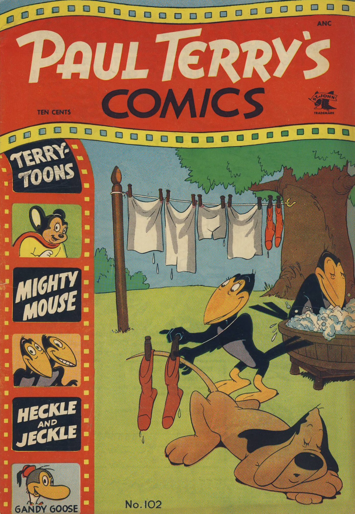 Read online Paul Terry's Comics comic -  Issue #102 - 1