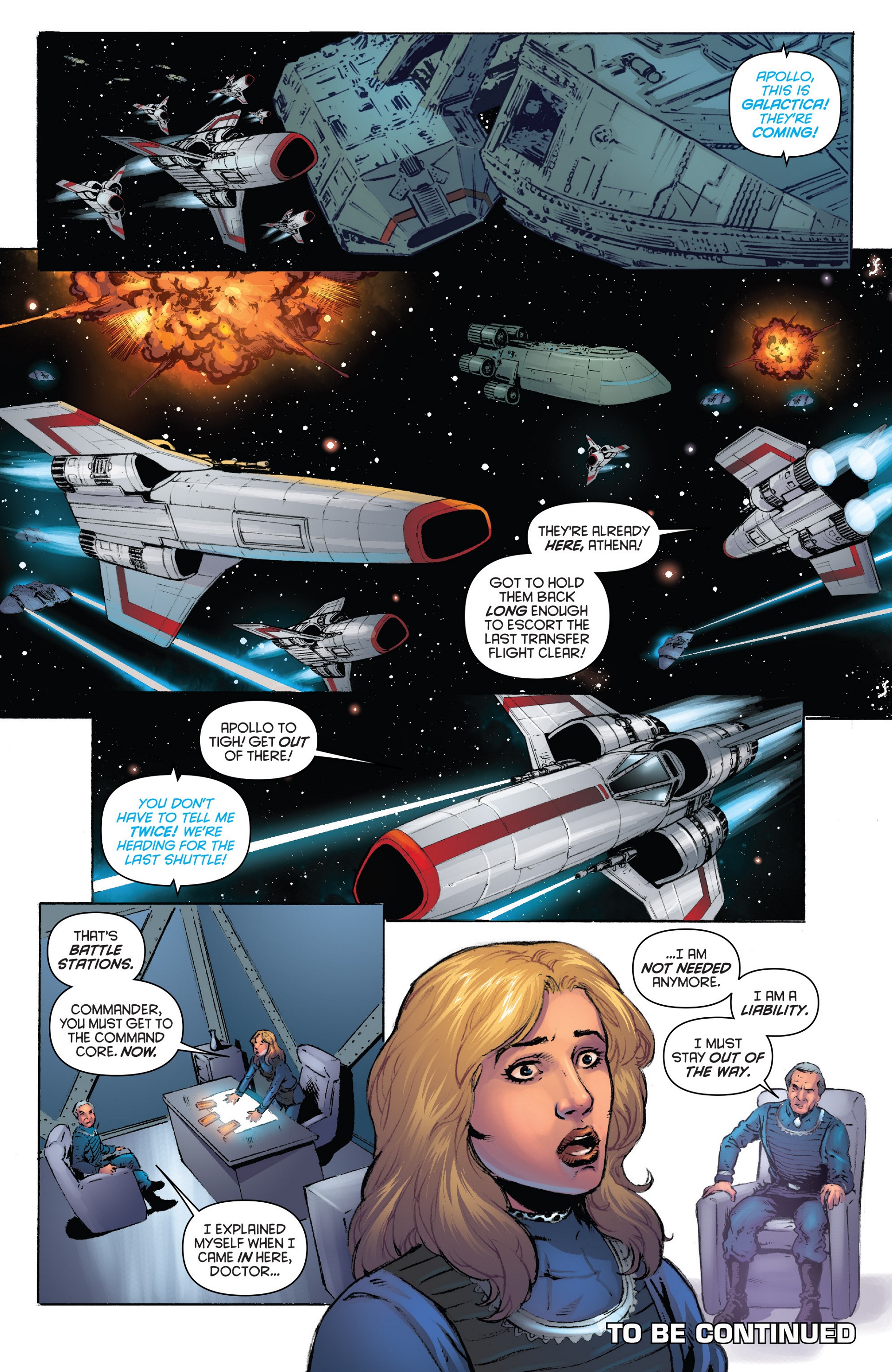 Classic Battlestar Galactica (2013) 10 Page 22