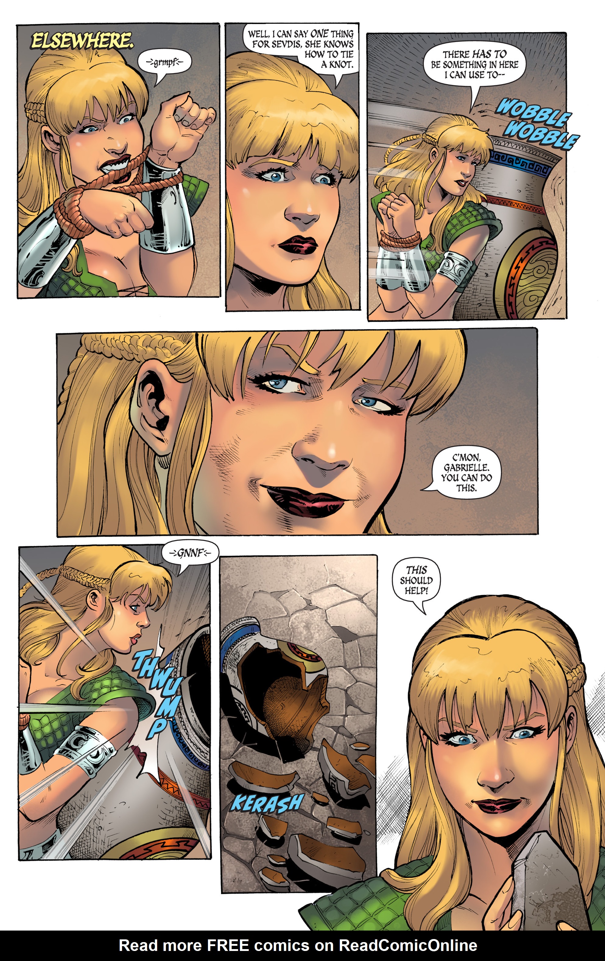 Read online Xena: Warrior Princess (2018) comic -  Issue # _TPB 2 - 102