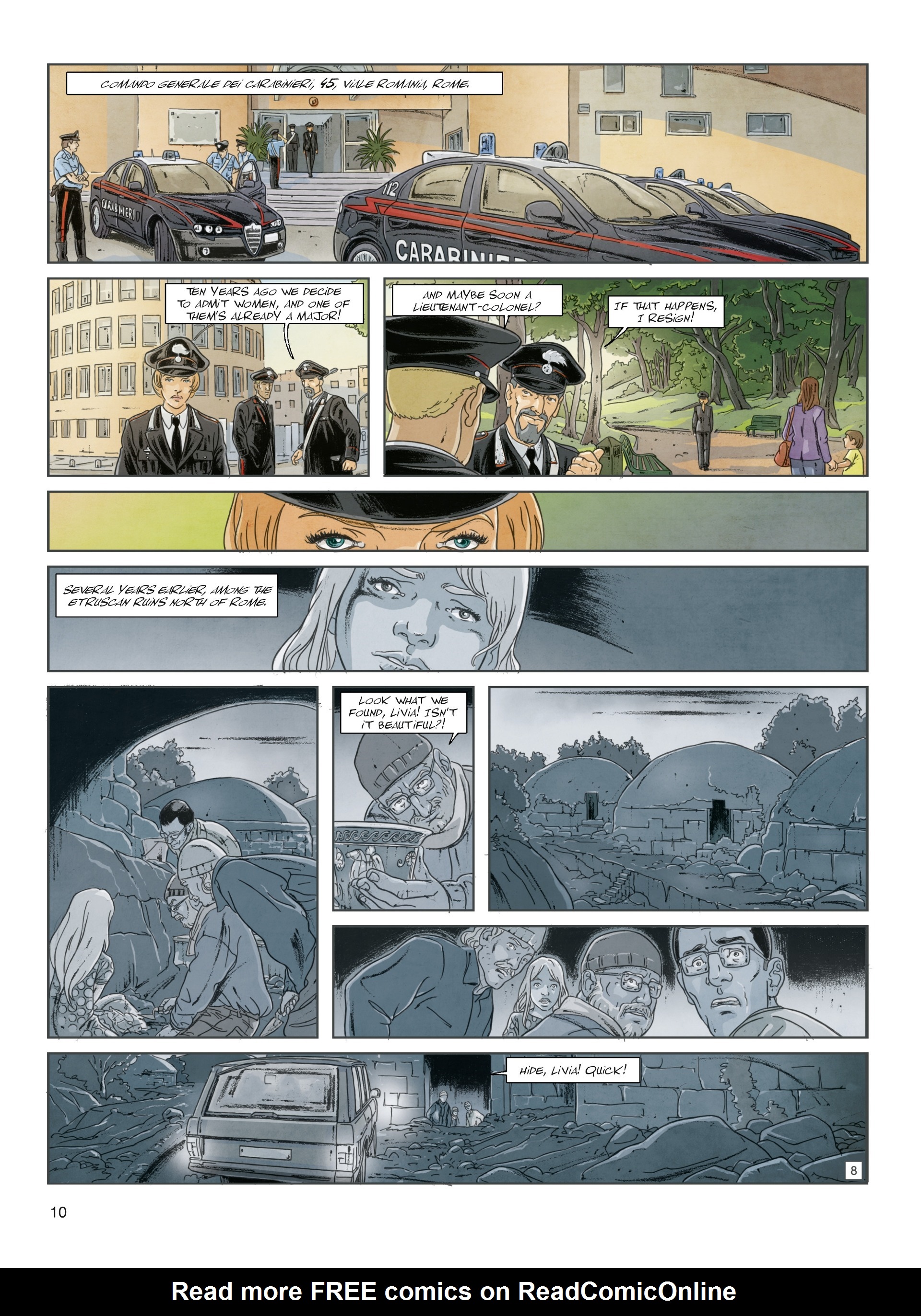 Read online Interpol comic -  Issue #3 - 10