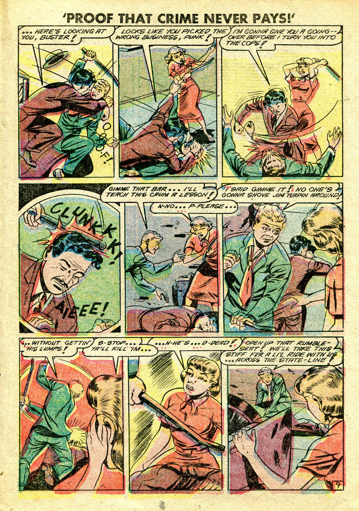 Read online Murder Incorporated (1948) comic -  Issue #6 - 19