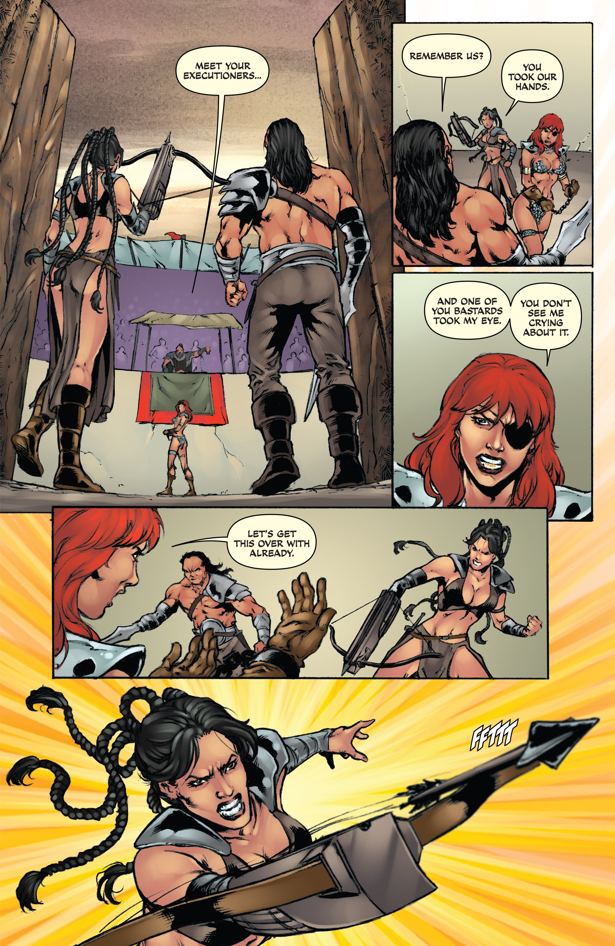 Read online Red Sonja: The Black Tower comic -  Issue #2 - 11