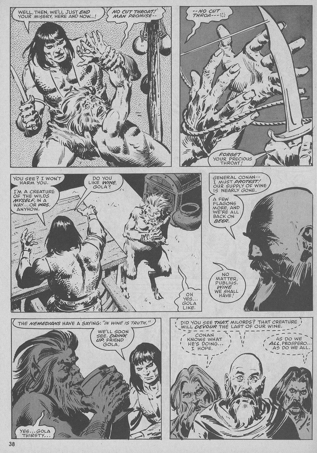 Read online The Savage Sword Of Conan comic -  Issue #51 - 38