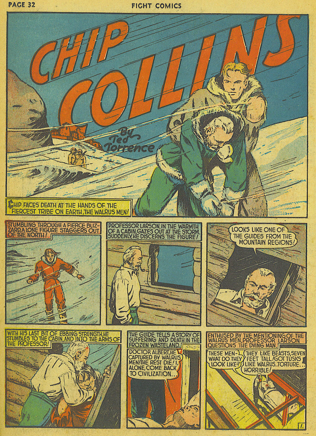 Read online Fight Comics comic -  Issue #6 - 34