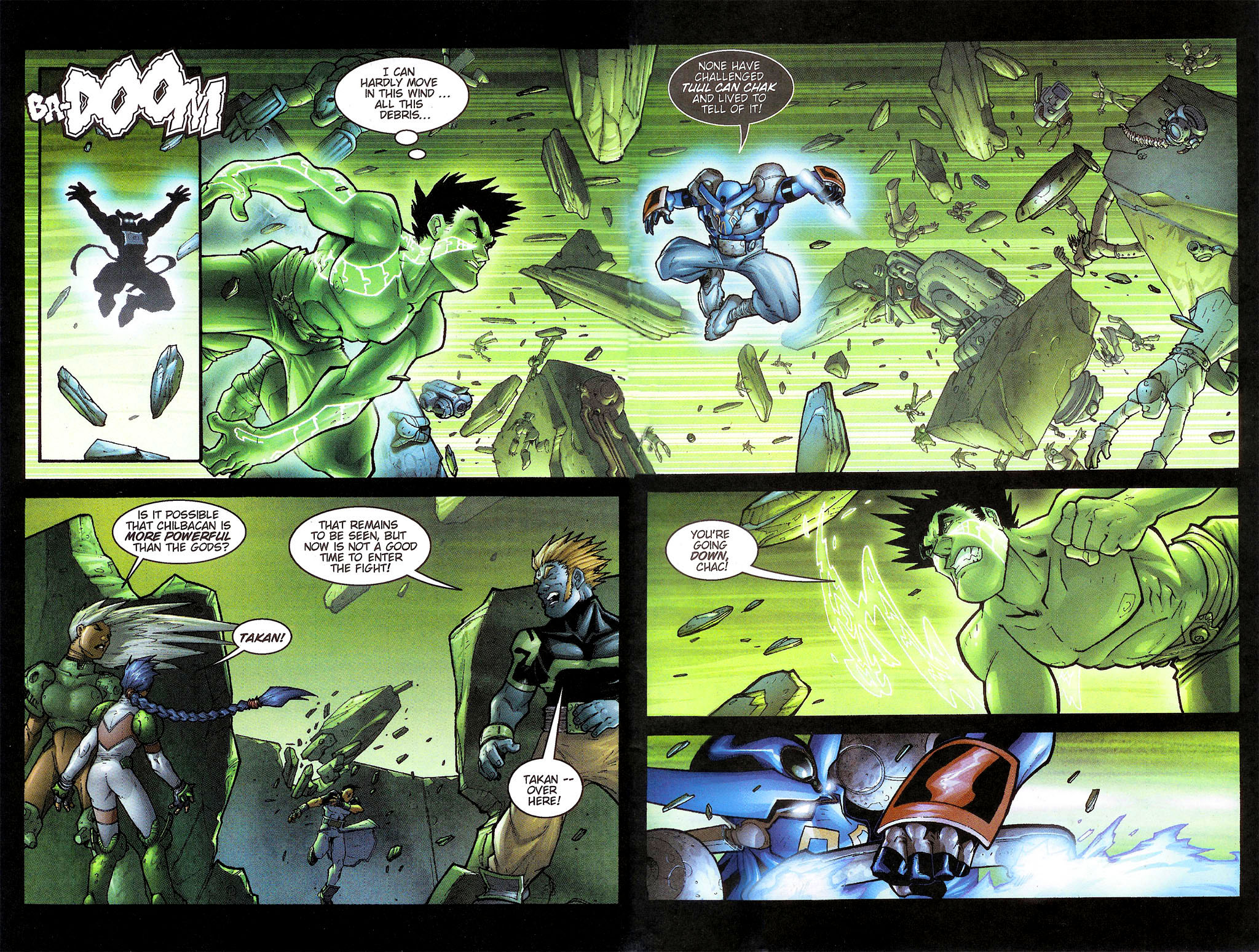 Read online Battle Gods: Warriors of the Chaak comic -  Issue #8 - 20