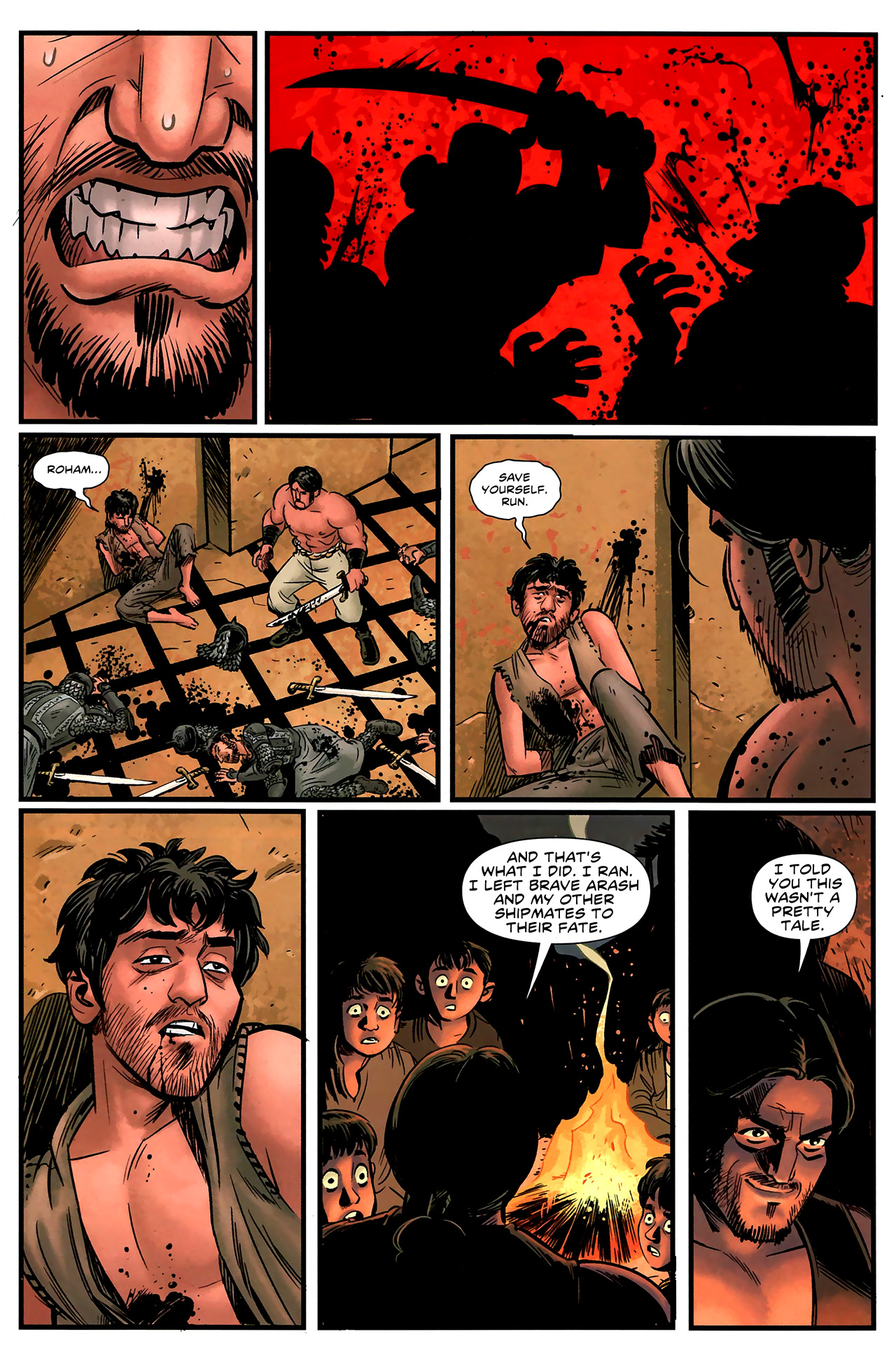 Read online Prince of Persia: Before the Sandstorm comic -  Issue #4 - 14