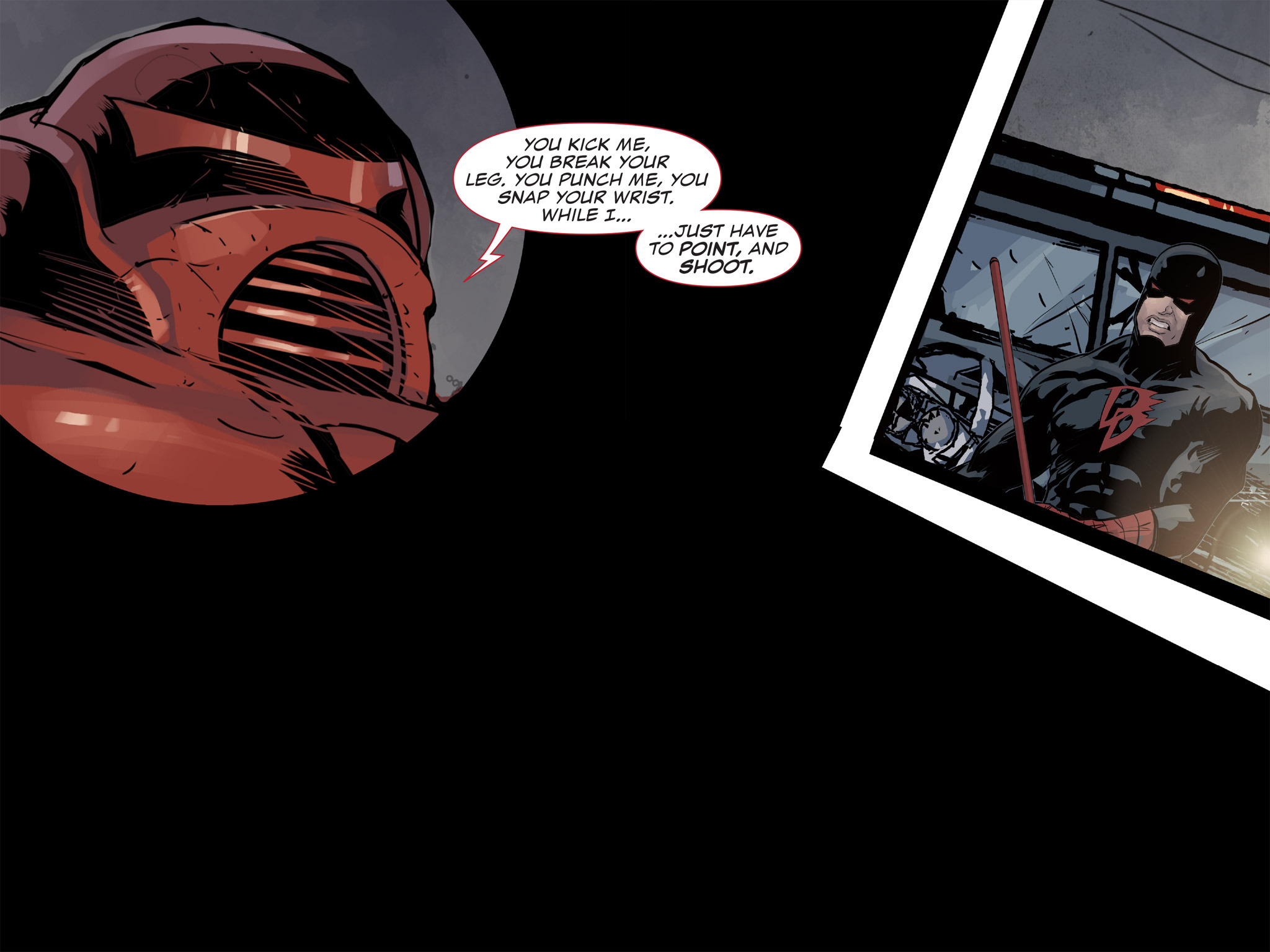 Read online Daredevil / Punisher : The Seventh Circle comic -  Issue #7 - 23