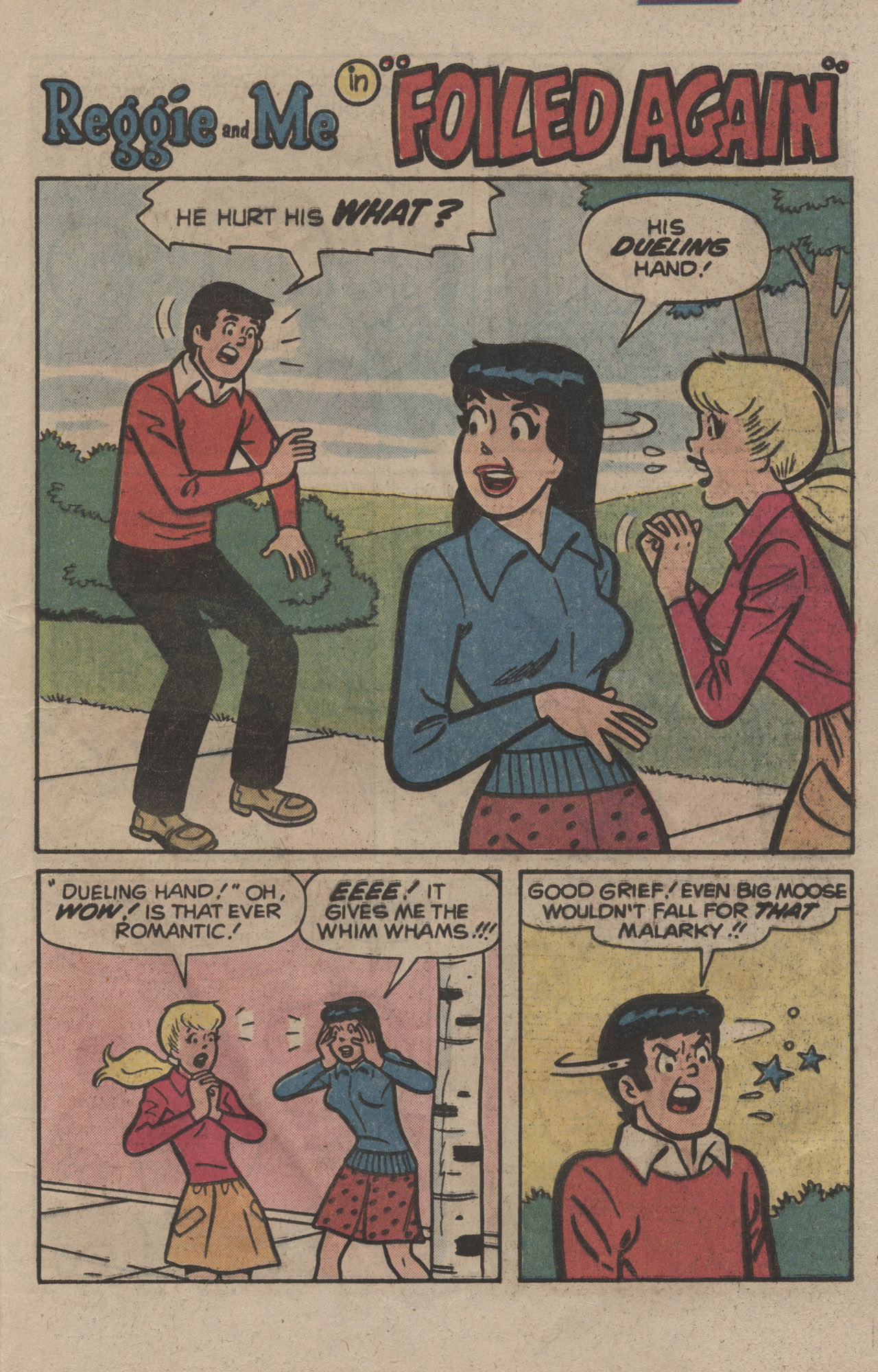 Read online Reggie and Me (1966) comic -  Issue #123 - 29