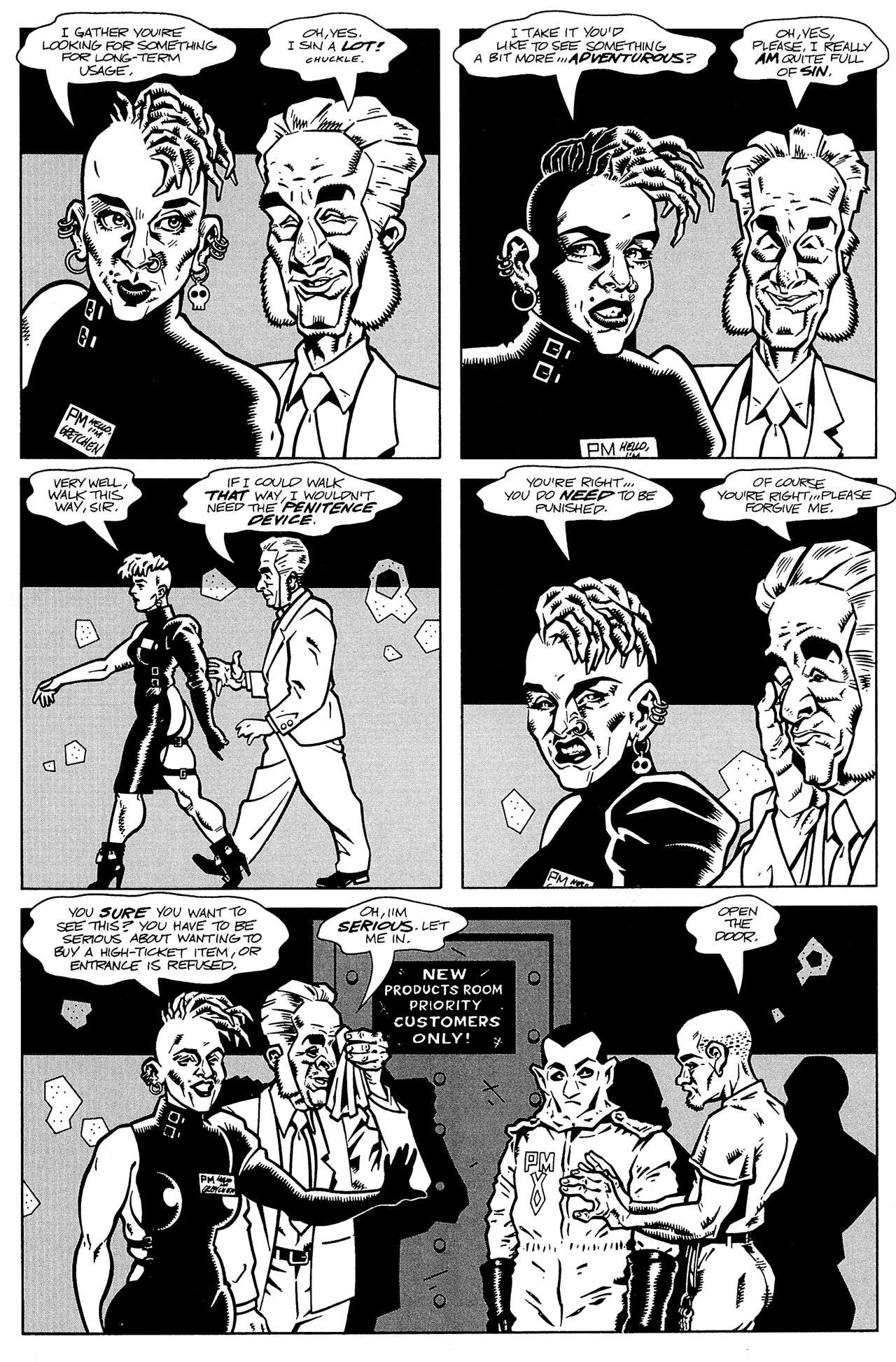 Read online Andrew Vachss' Underground comic -  Issue #2 - 8