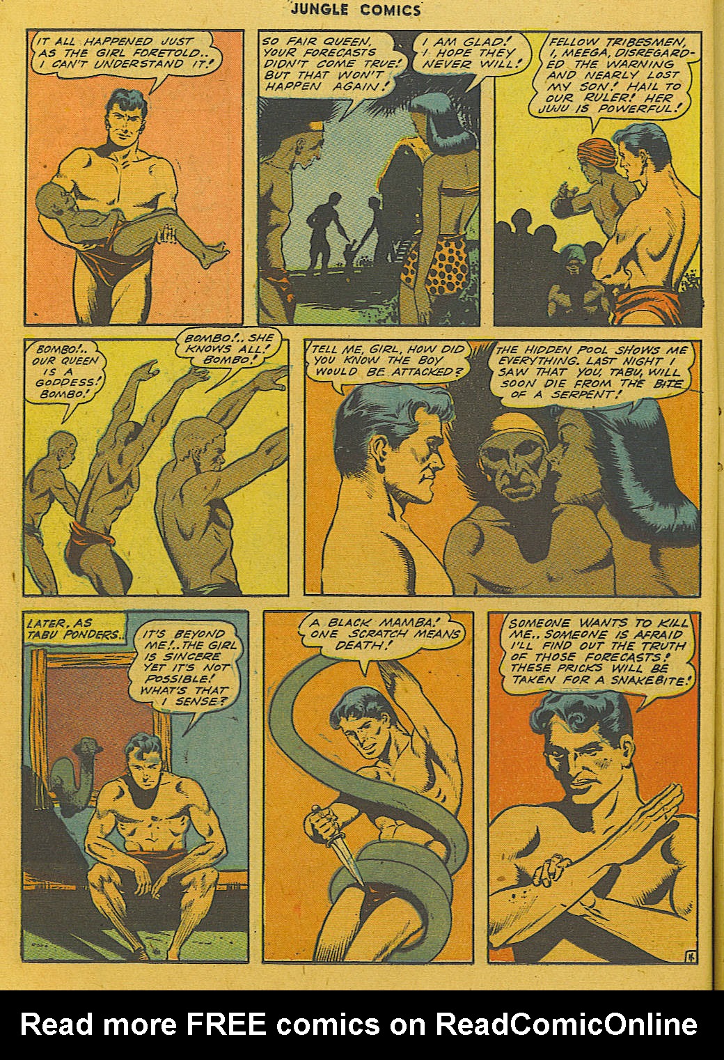 Read online Jungle Comics comic -  Issue #50 - 24