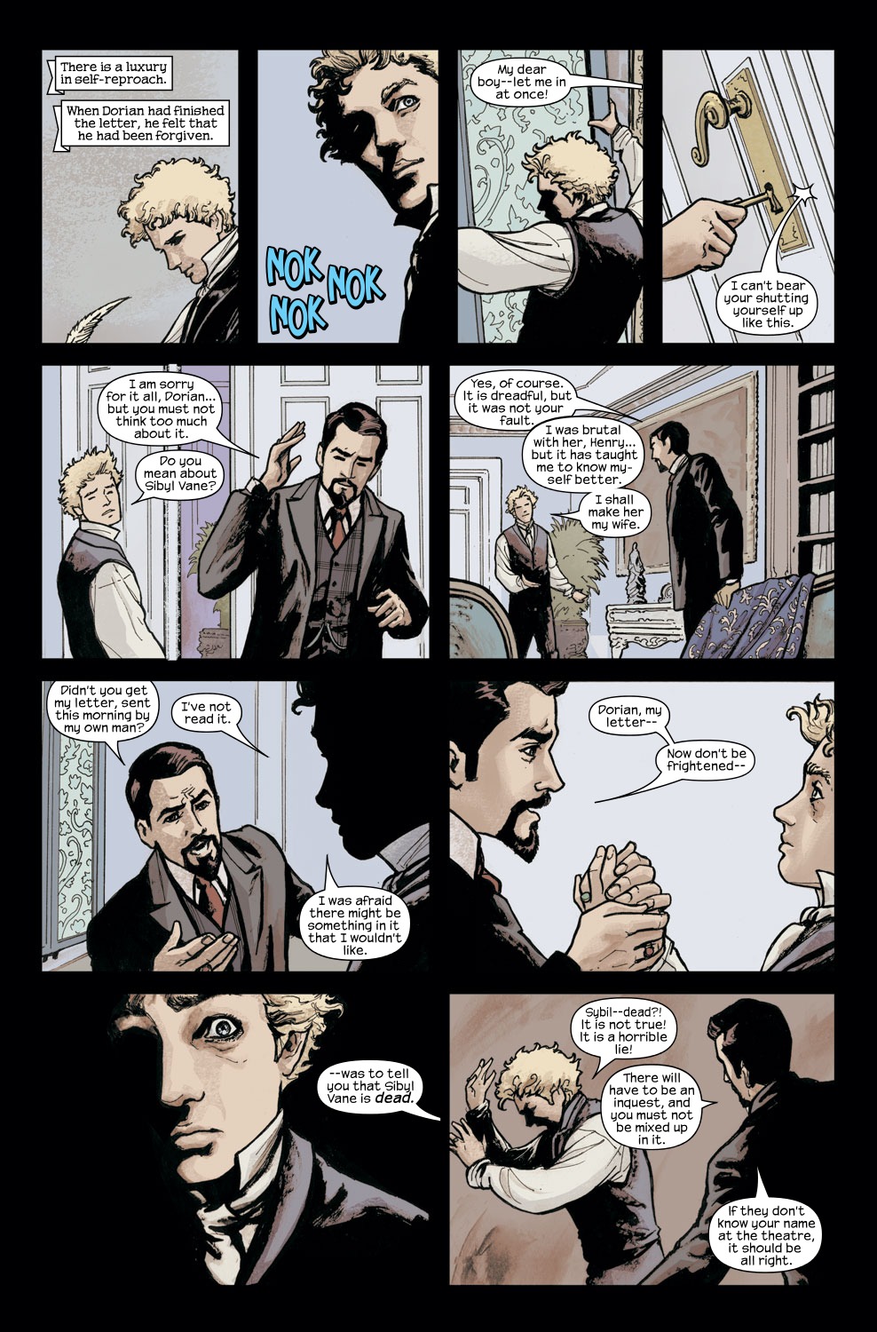 Read online Marvel Illustrated: The Picture of Dorian Gray comic -  Issue #2 - 15