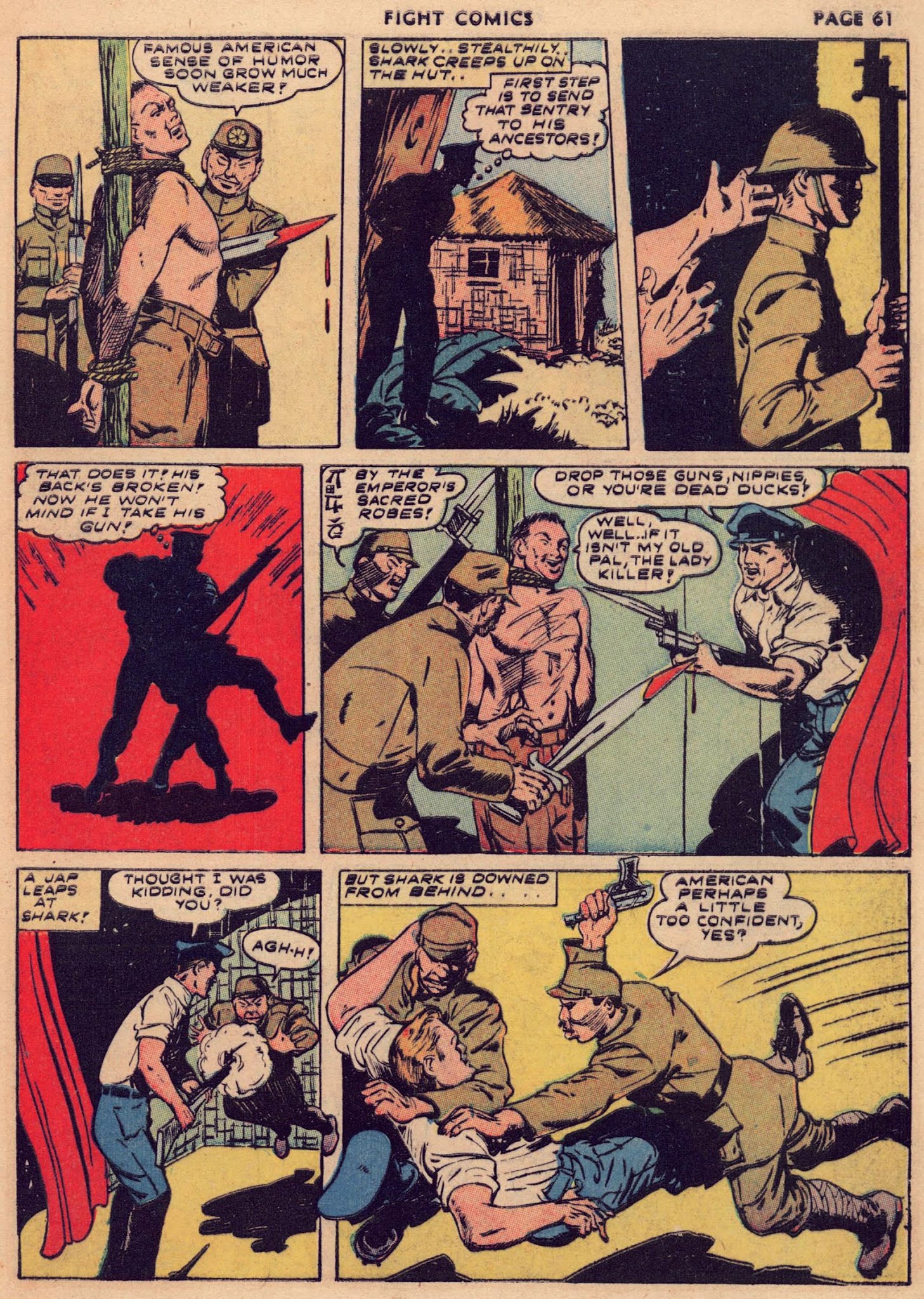 Read online Fight Comics comic -  Issue #24 - 63