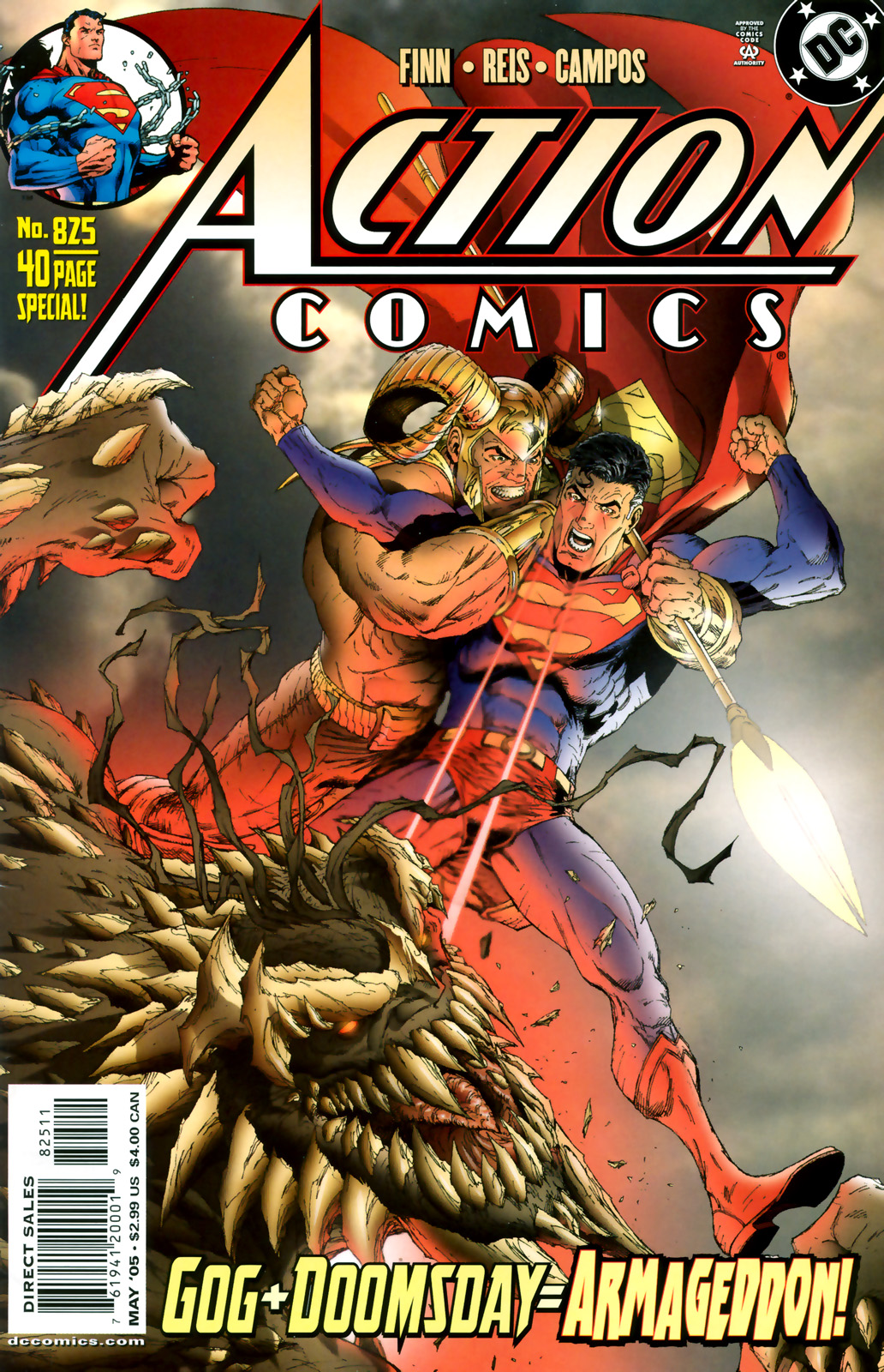 Read online Action Comics (1938) comic -  Issue #825 - 1