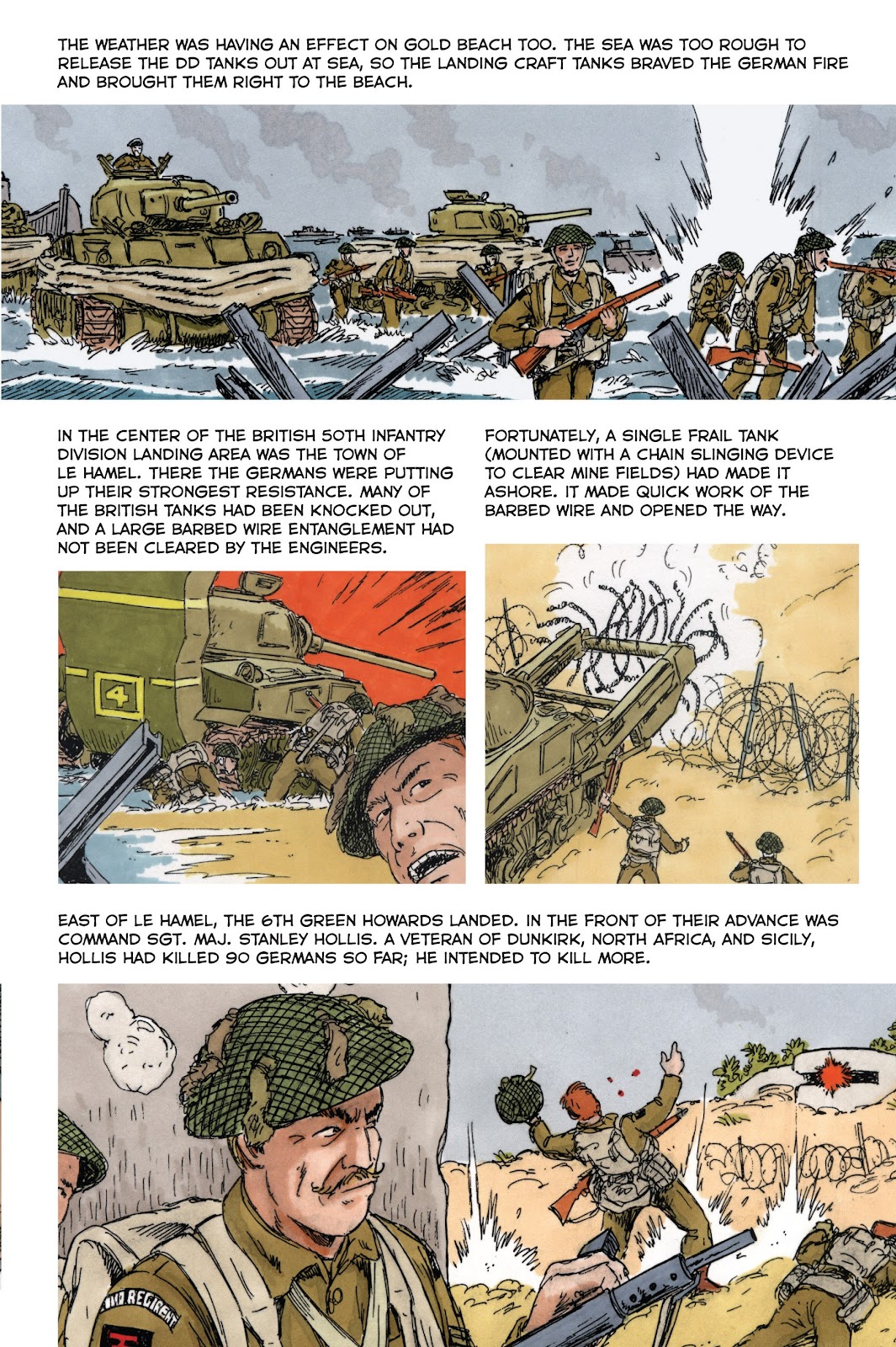 Normandy: A Graphic History of D-Day, the Allied Invasion of Hitler's Fortress Europe issue TPB - Page 24